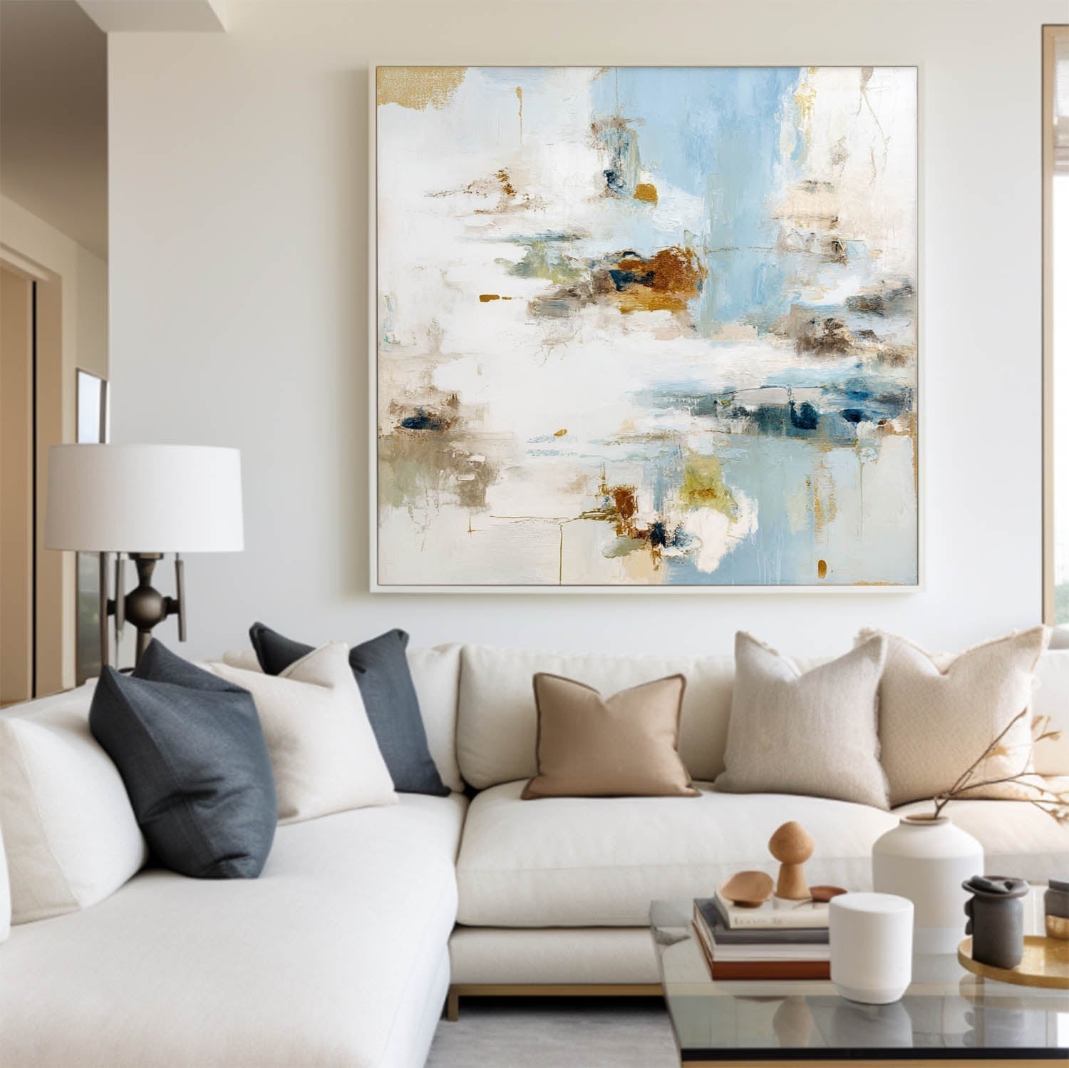 Modern Abstract Painting ABAS302 - Neutralighting