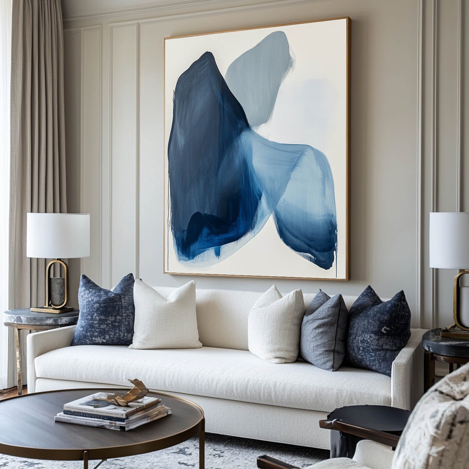 Modern Abstract Painting ABAV574 - Neutralighting