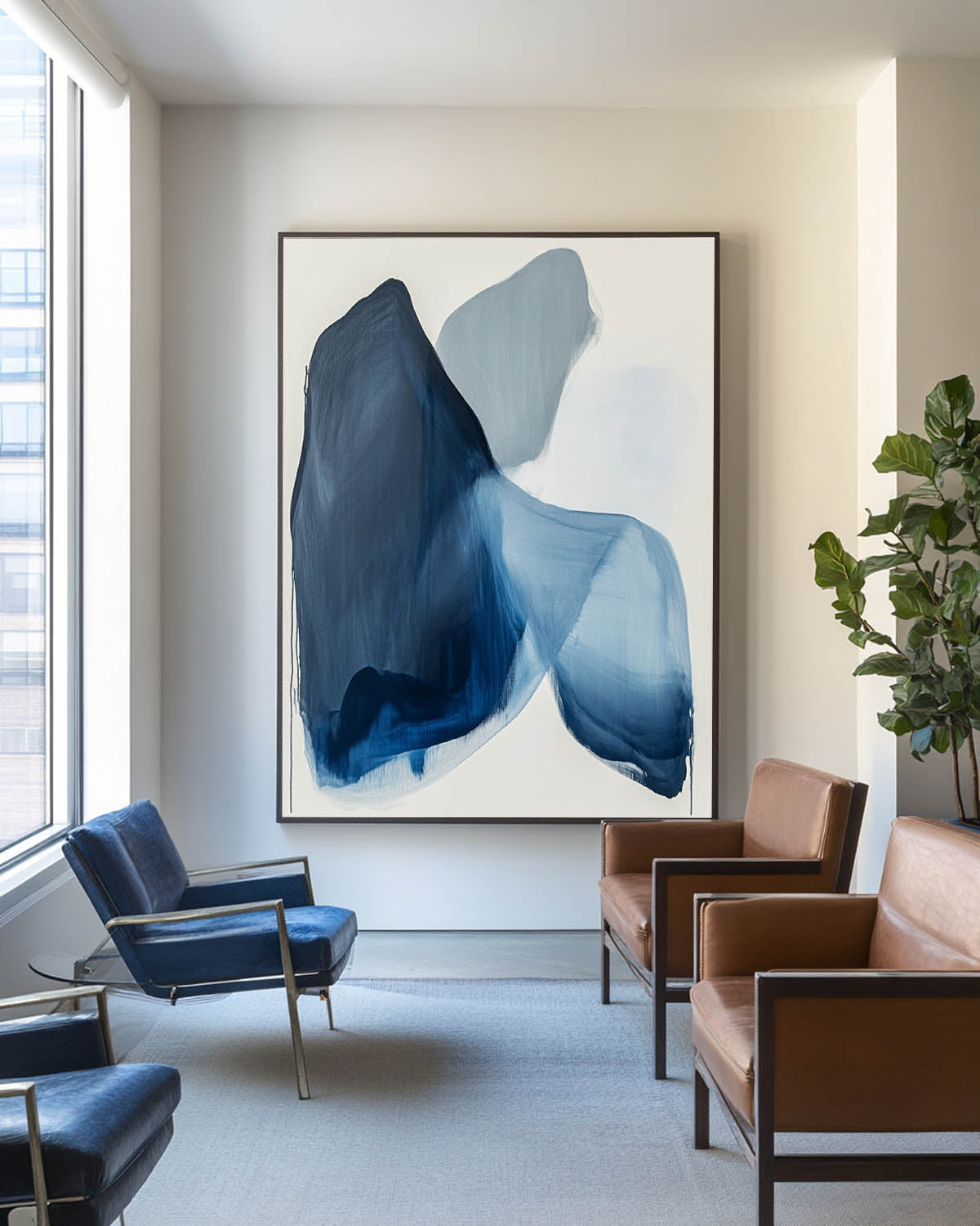 Modern Abstract Painting ABAV574 - Neutralighting