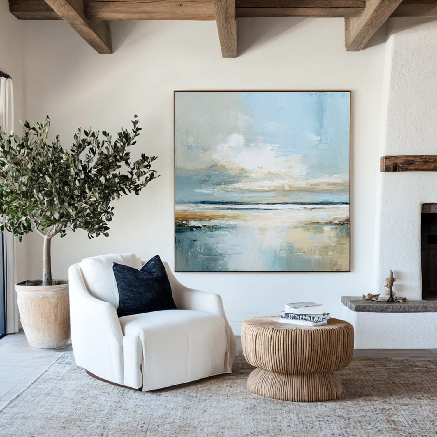 Modern Abstract Painting ABAS300 - Neutralighting