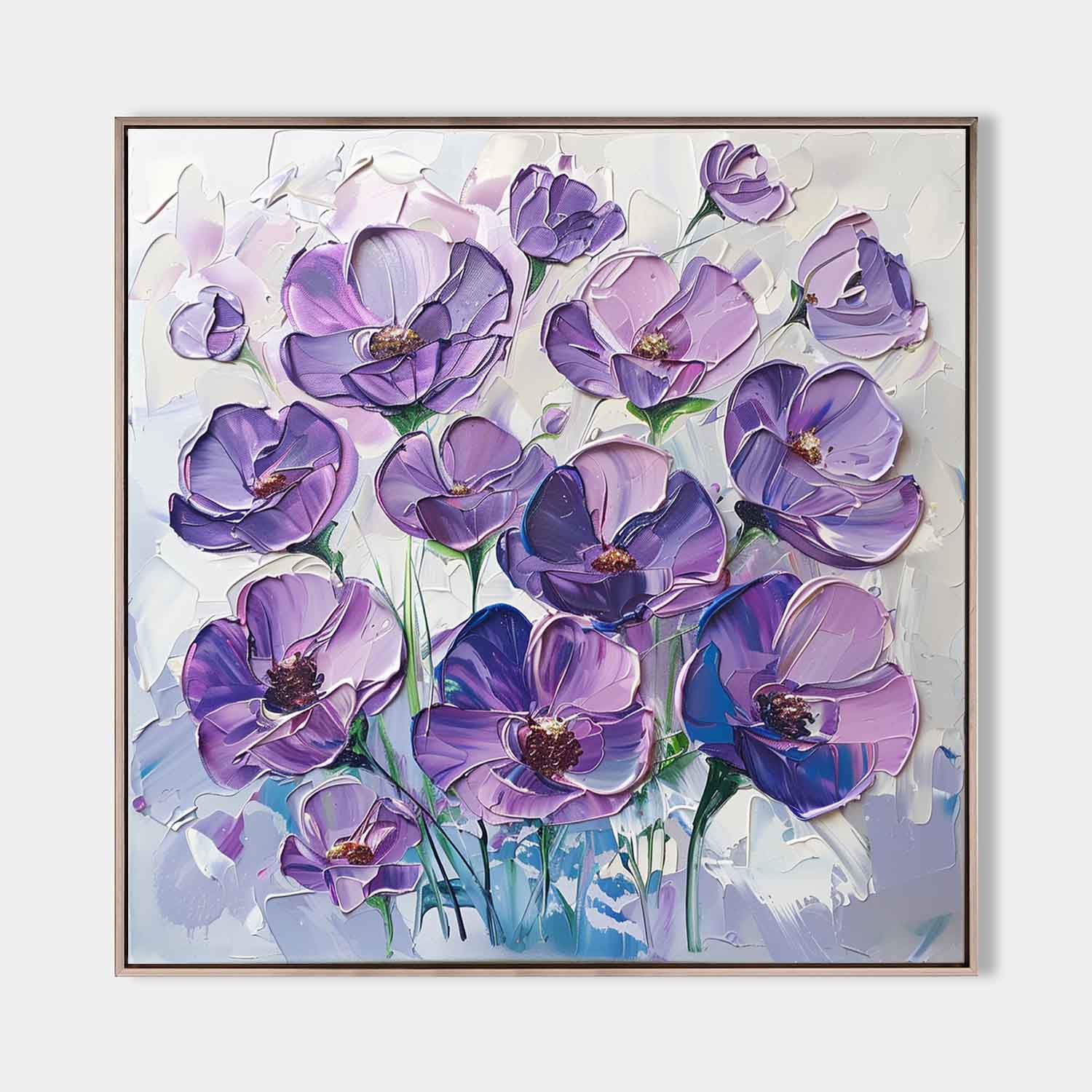 MoViolet Garden Blossoms in Blue