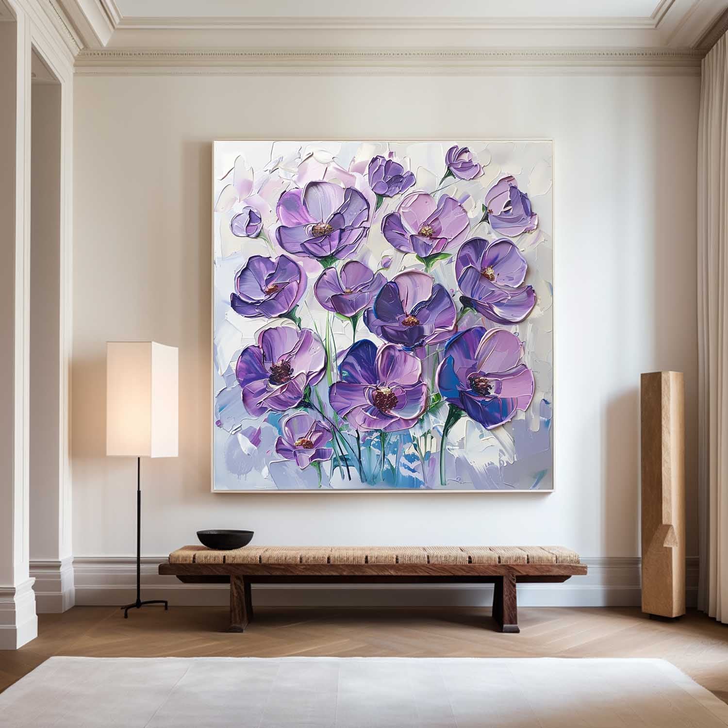 MoViolet Garden Blossoms in Blue