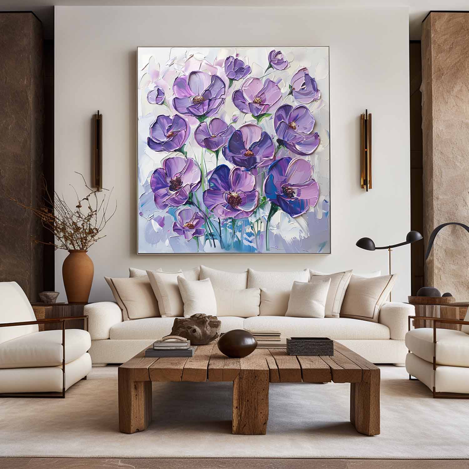 MoViolet Garden Blossoms in Blue