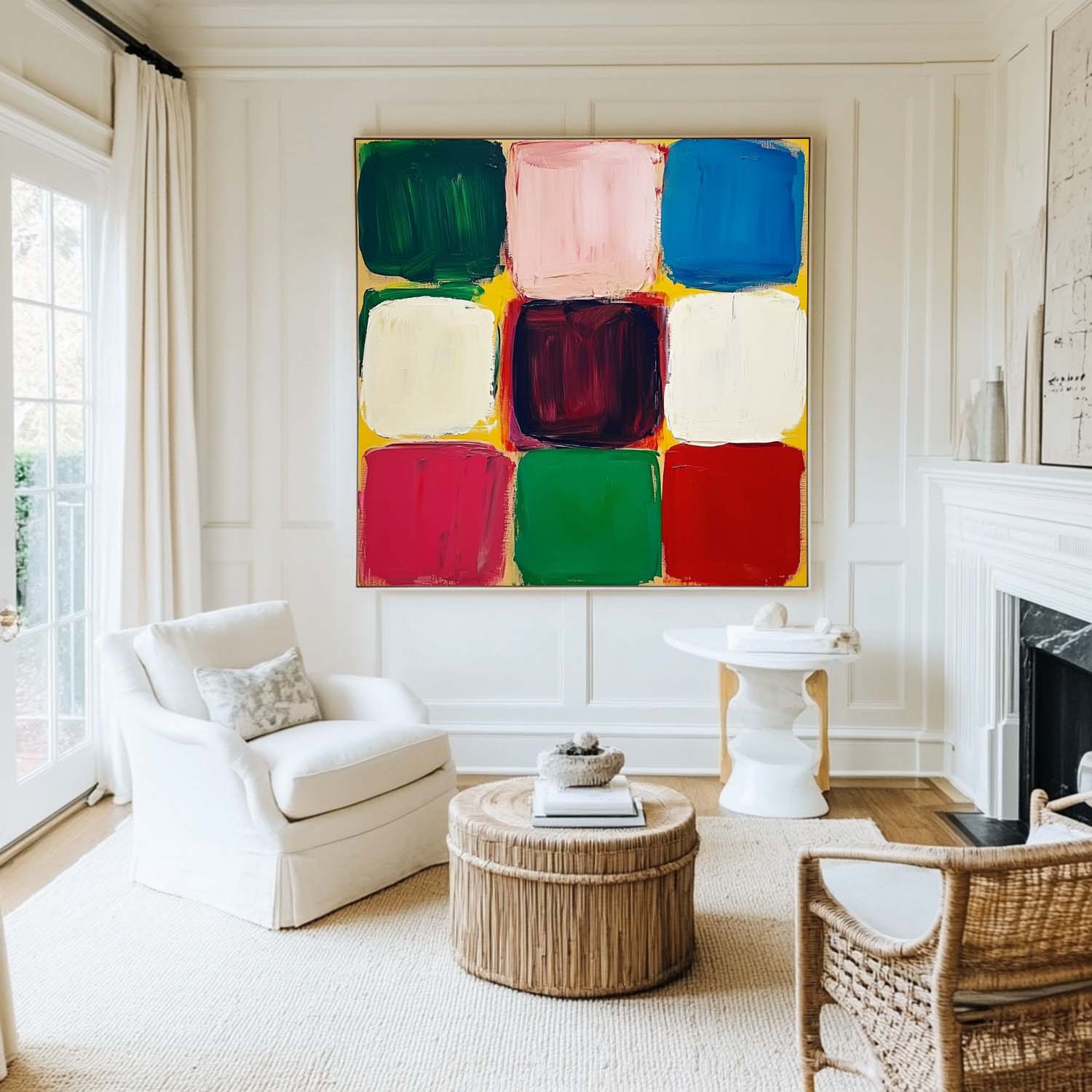 Modern Abstract Painting ABAS263 - Neutralighting