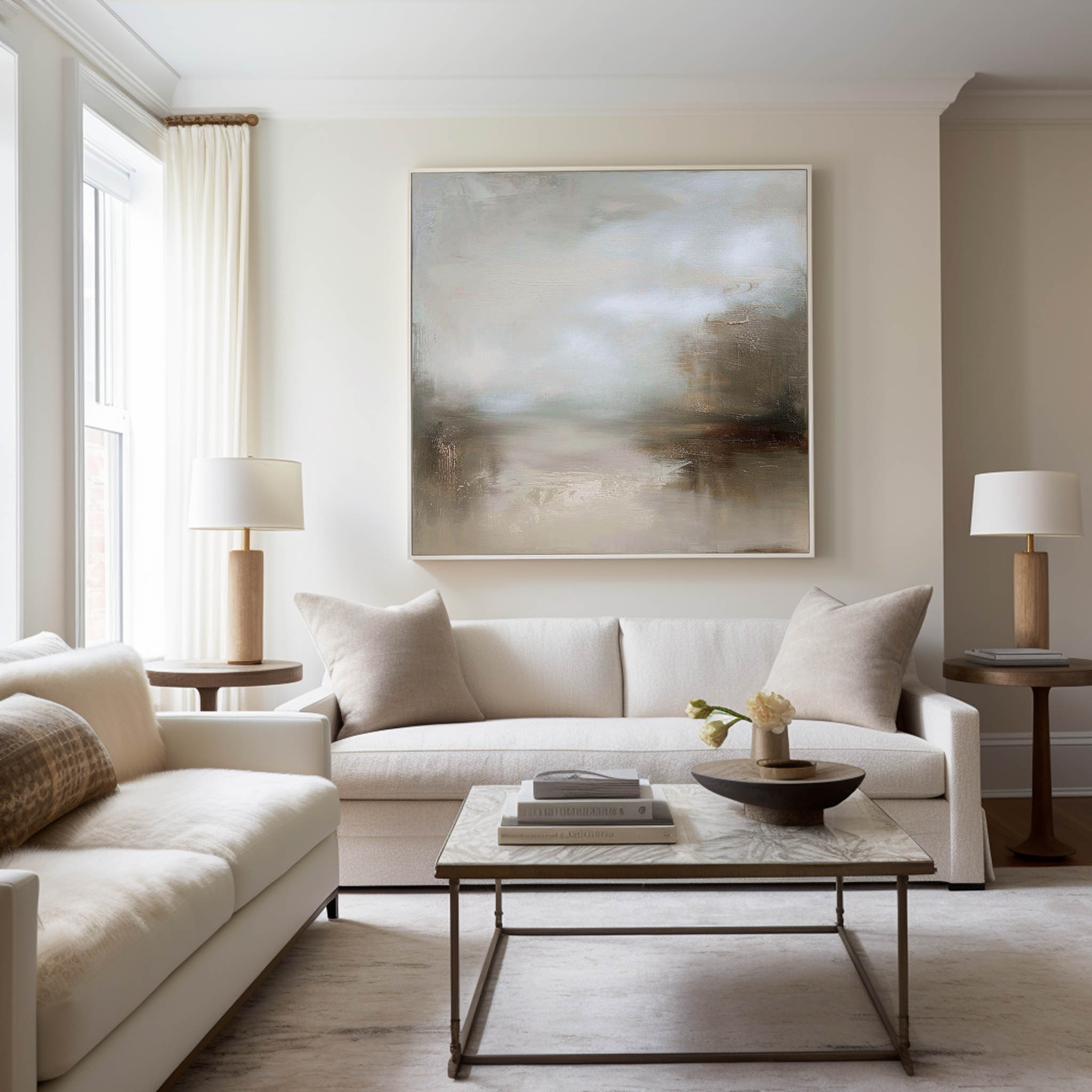 Modern Abstract Painting ABLS38 - Neutralighting