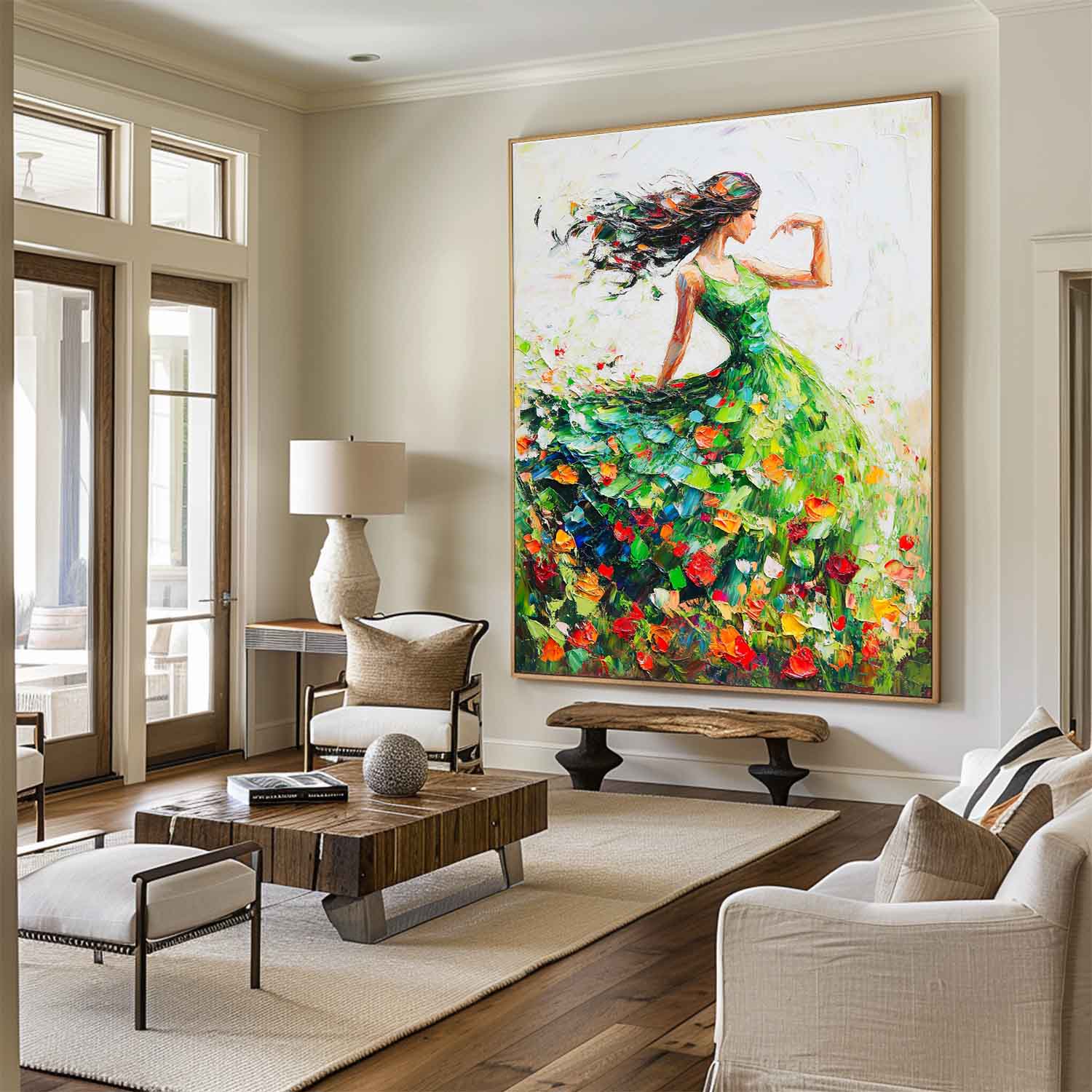 Modern Abstract Painting ABAV572 - Neutralighting
