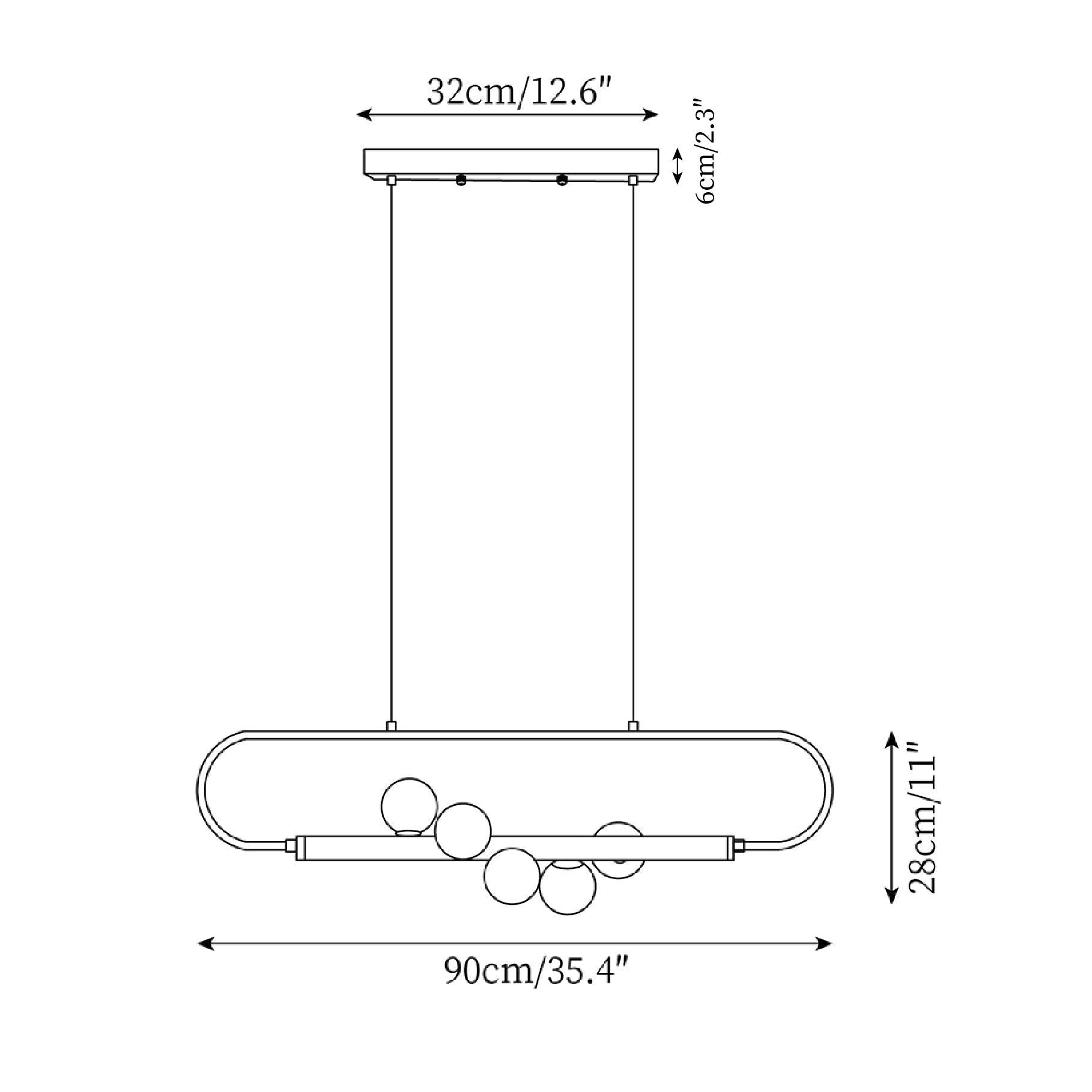 ModernArdin Chandelier - Neutralighting