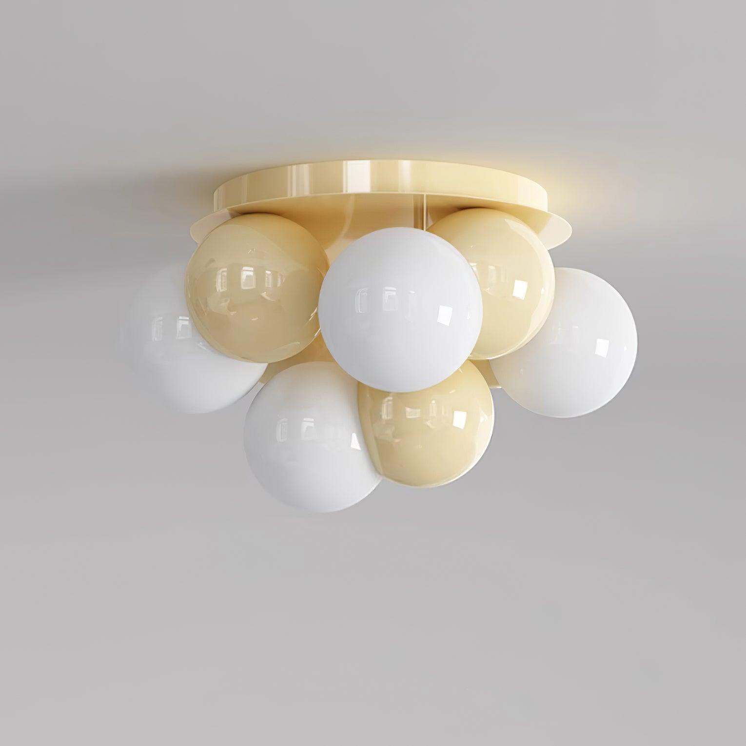Ceiling Light Metal Body Acrylic Bubbles Modern Minimalist - Neutralighting