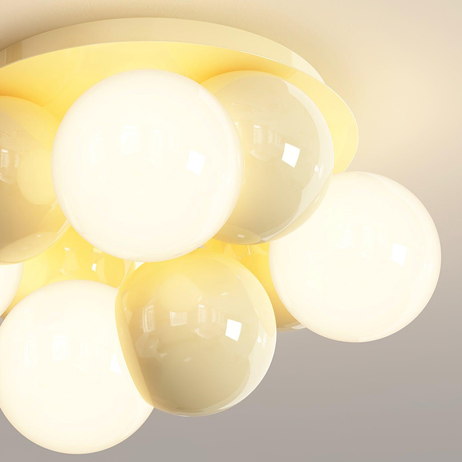 Ceiling Light Metal Body Acrylic Bubbles Modern Minimalist - Neutralighting