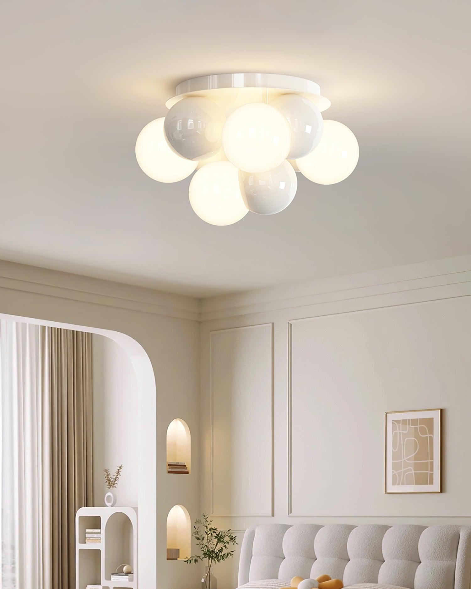 Ceiling Light Metal Body Acrylic Bubbles Modern Minimalist - Neutralighting