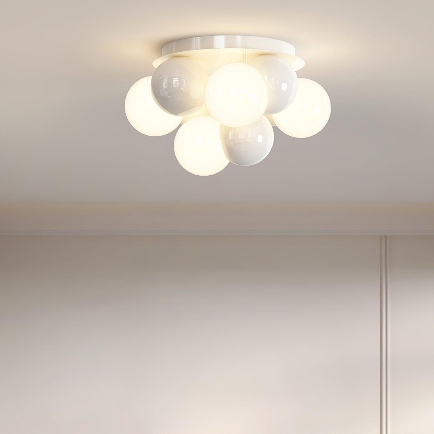 Ceiling Light Metal Body Acrylic Bubbles Modern Minimalist - Neutralighting