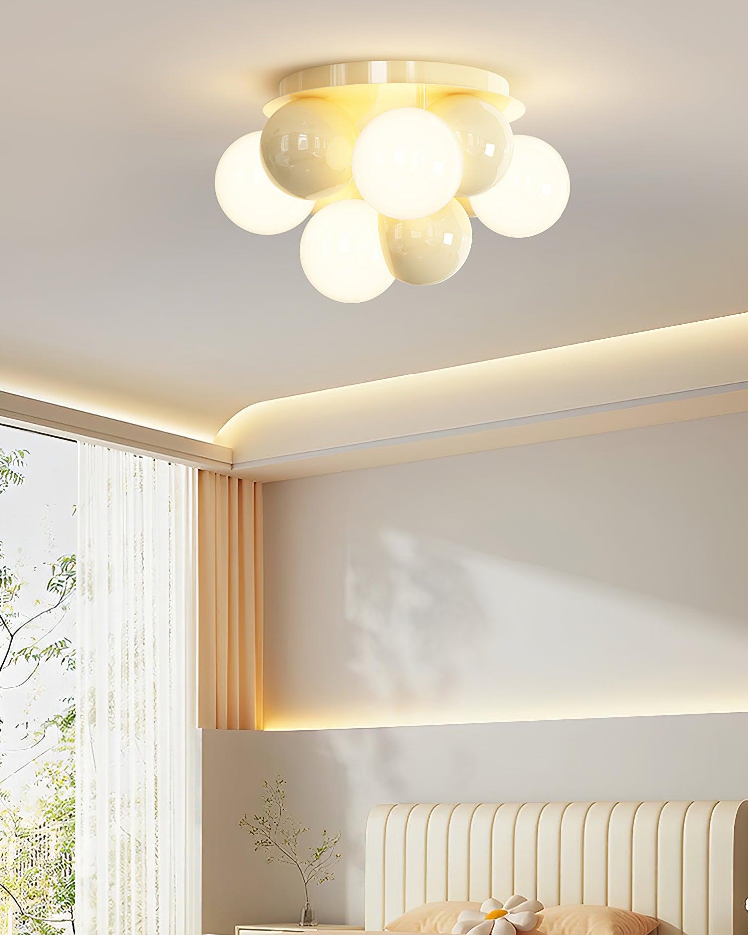 Ceiling Light Metal Body Acrylic Bubbles Modern Minimalist - Neutralighting