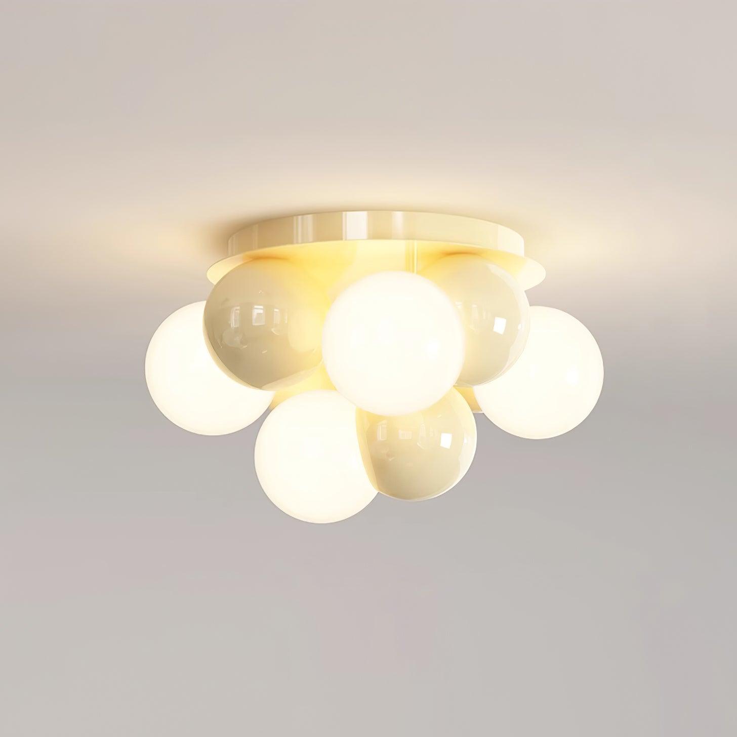 Ceiling Light Metal Body Acrylic Bubbles Modern Minimalist - Neutralighting