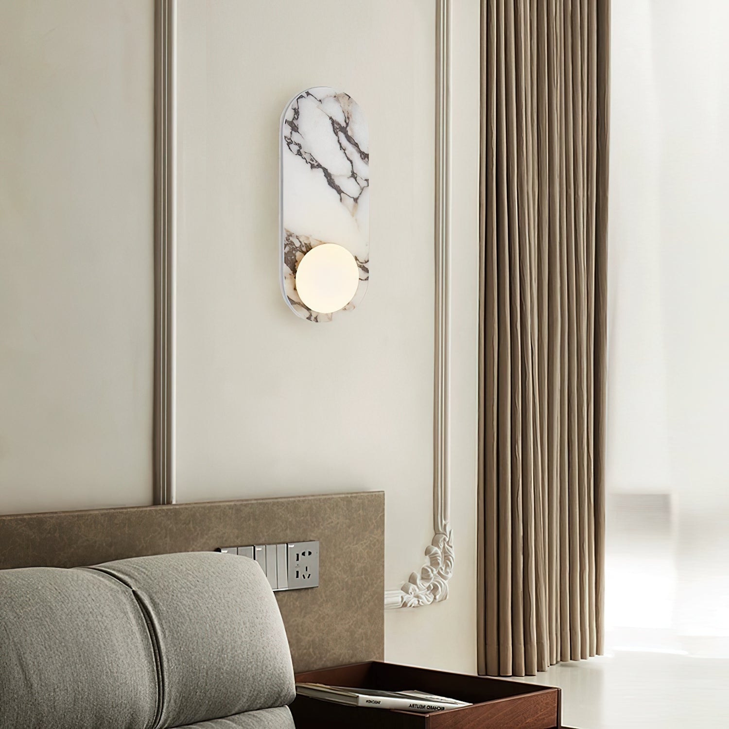 Avi Marble Wall Lamp - Neutralighting