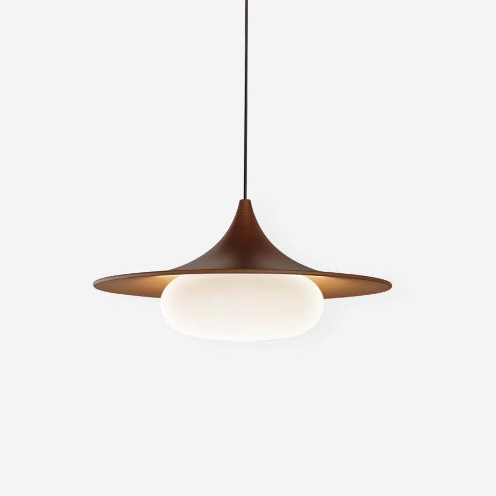 Ovelis Wooden Canopy Pendant Light - Neutralighting