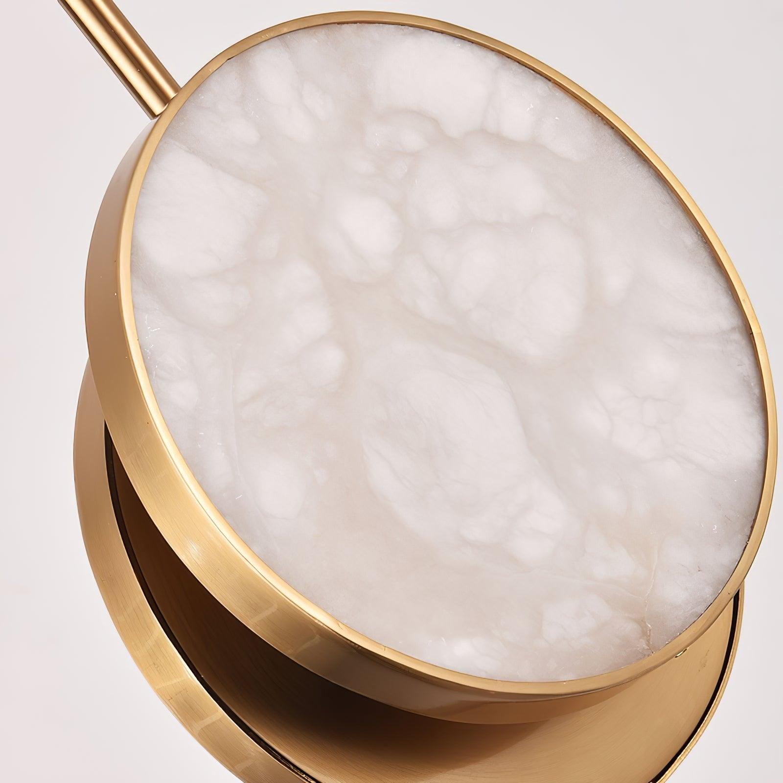 Synoryra Dual Disc Alabaster Pendant Light - Neutralighting