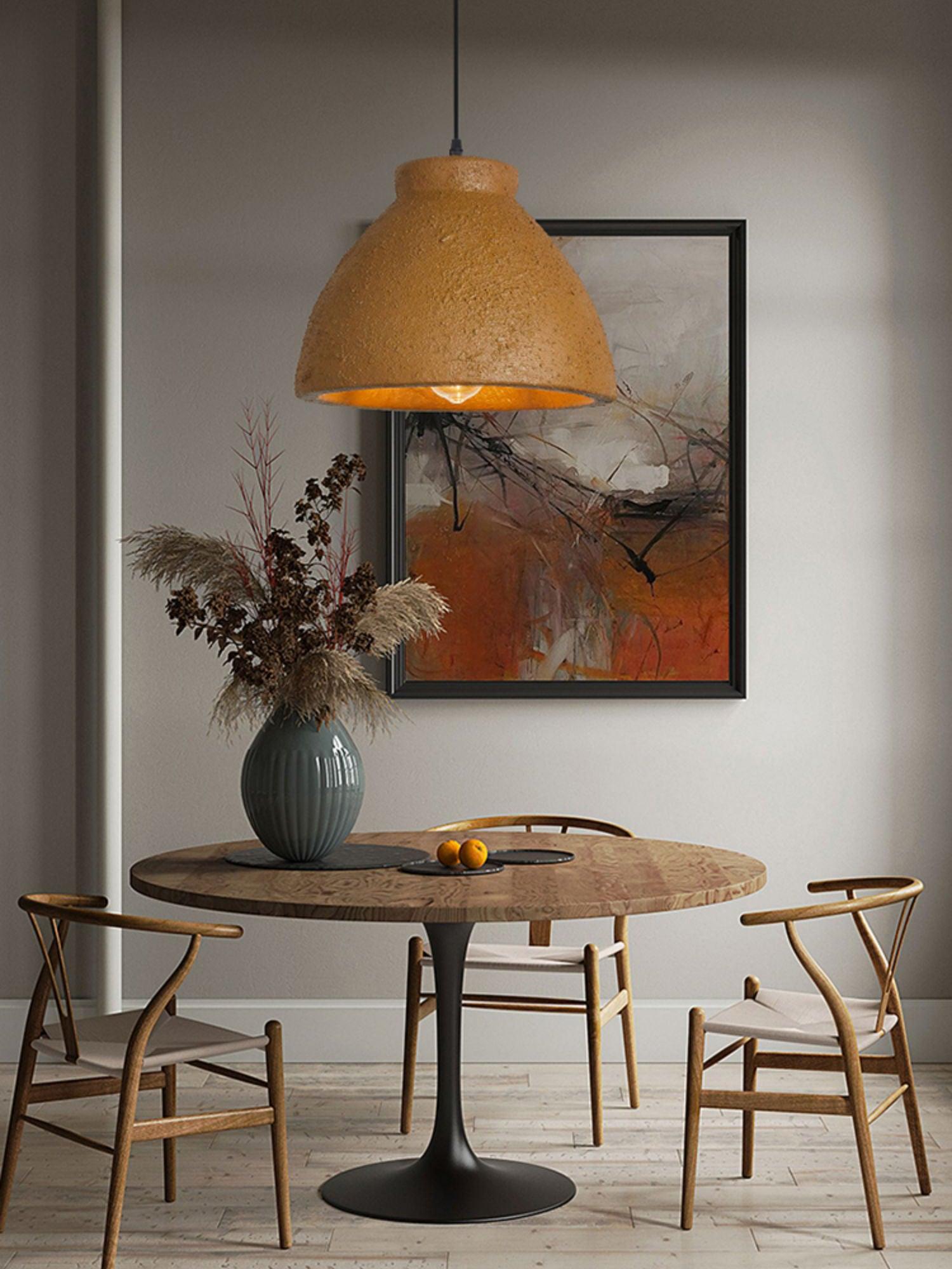 Osileth Wabi-Sabi Resin Pendant Light - Neutralighting