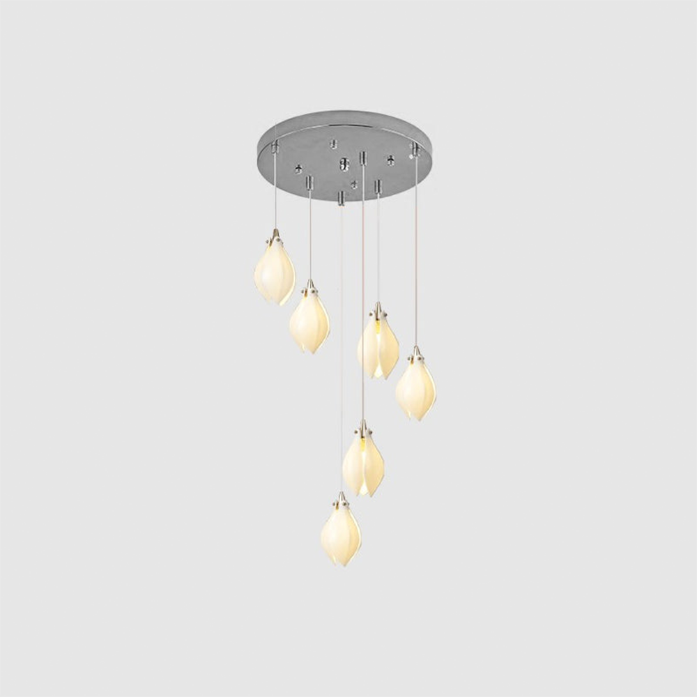 Olivia Luxury Metal Ceramic Pendant Light Living Room Bedroom - Neutralighting