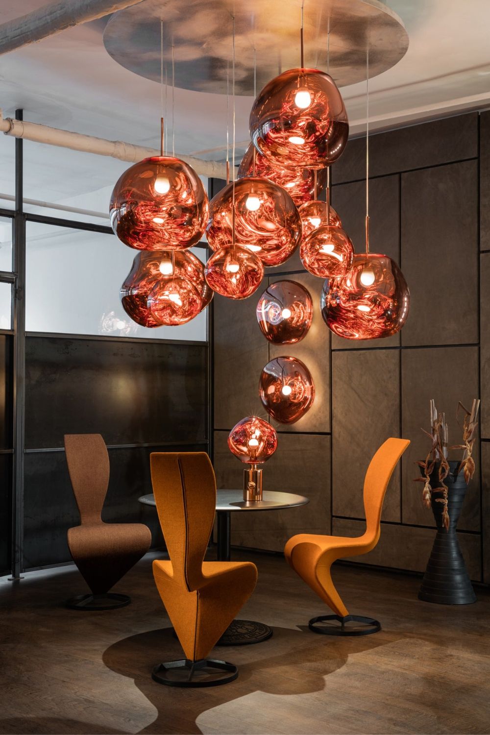 Solara Pendant Lamp Blown Glass Irregular Cluster Sculptural - Letslighting