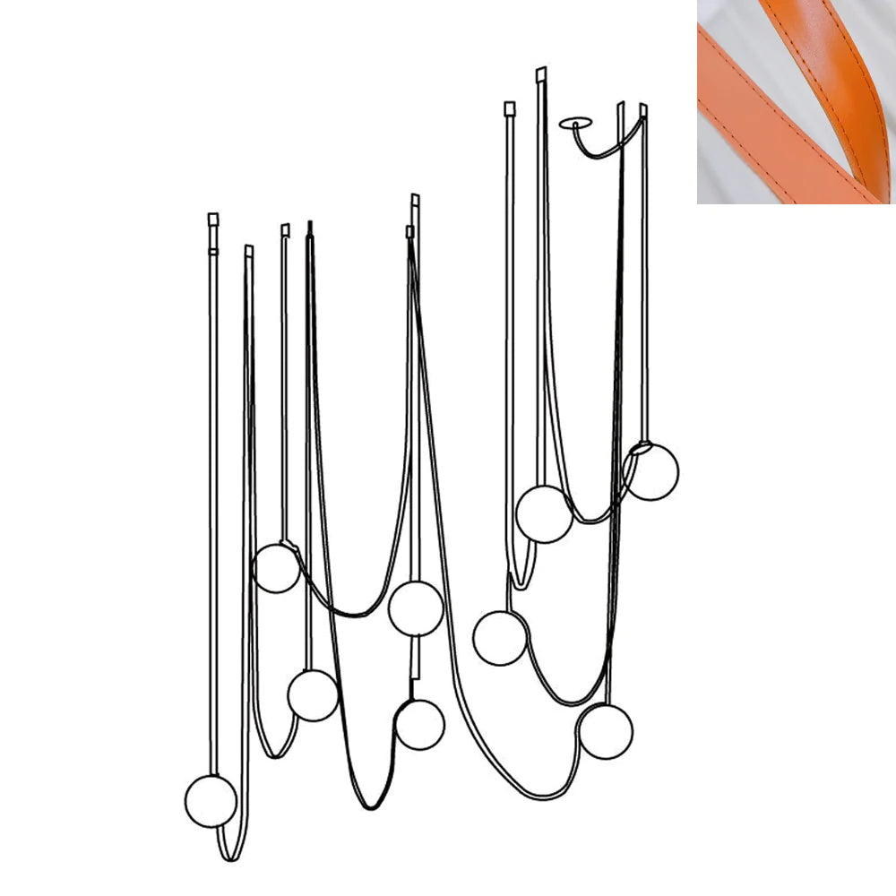 Zephira Multiple Belt Pendant Light - Neutralighting