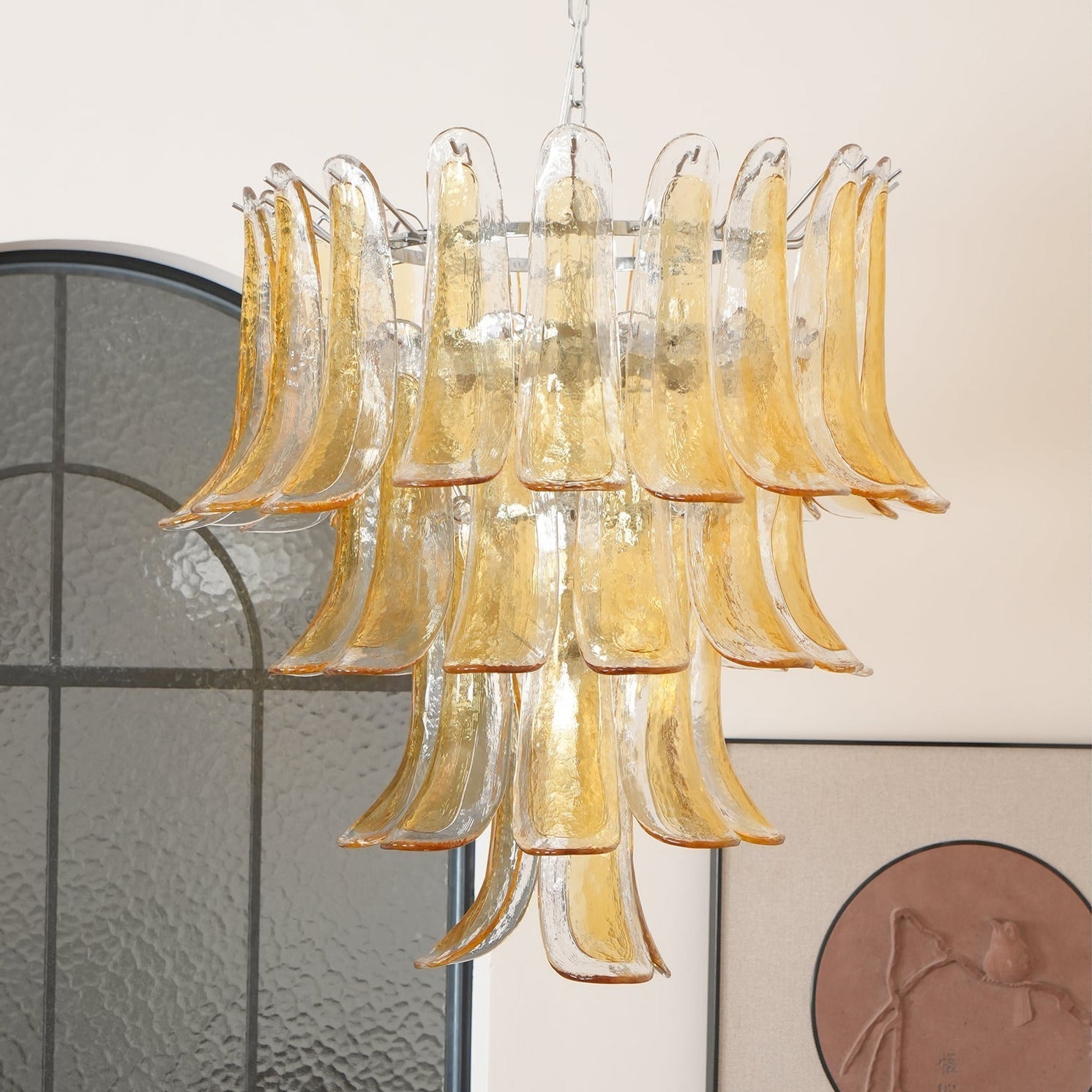 Kelly Murano Glass Chandeliers
