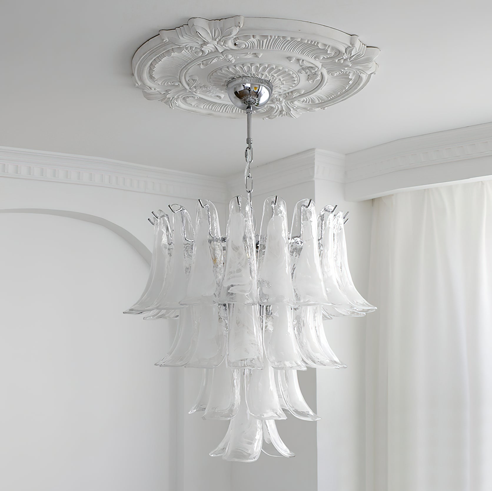 Kelly Murano Glass Chandeliers