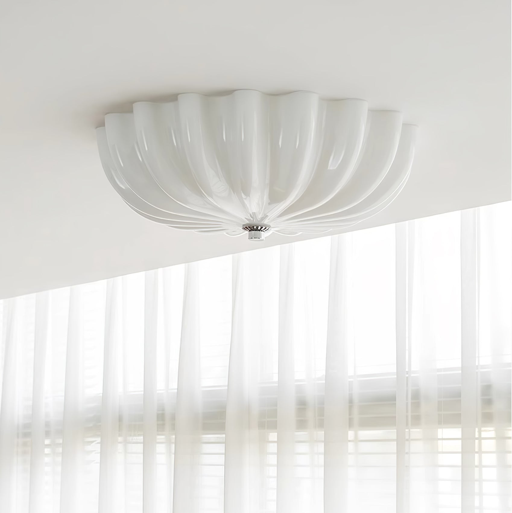 Wyna Blown Glass Ceiling Light - Neutralighting