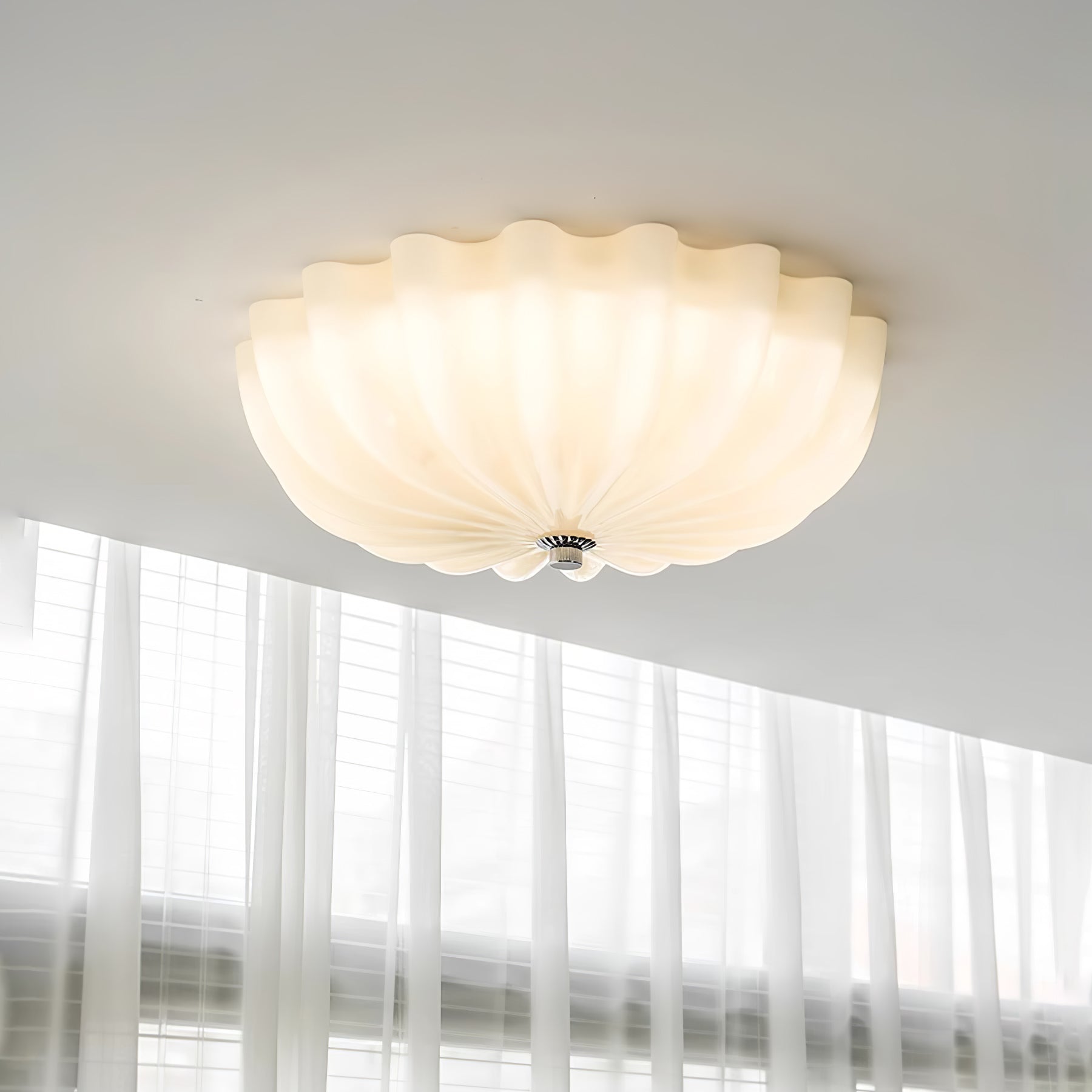 Wyna Blown Glass Ceiling Light - Neutralighting