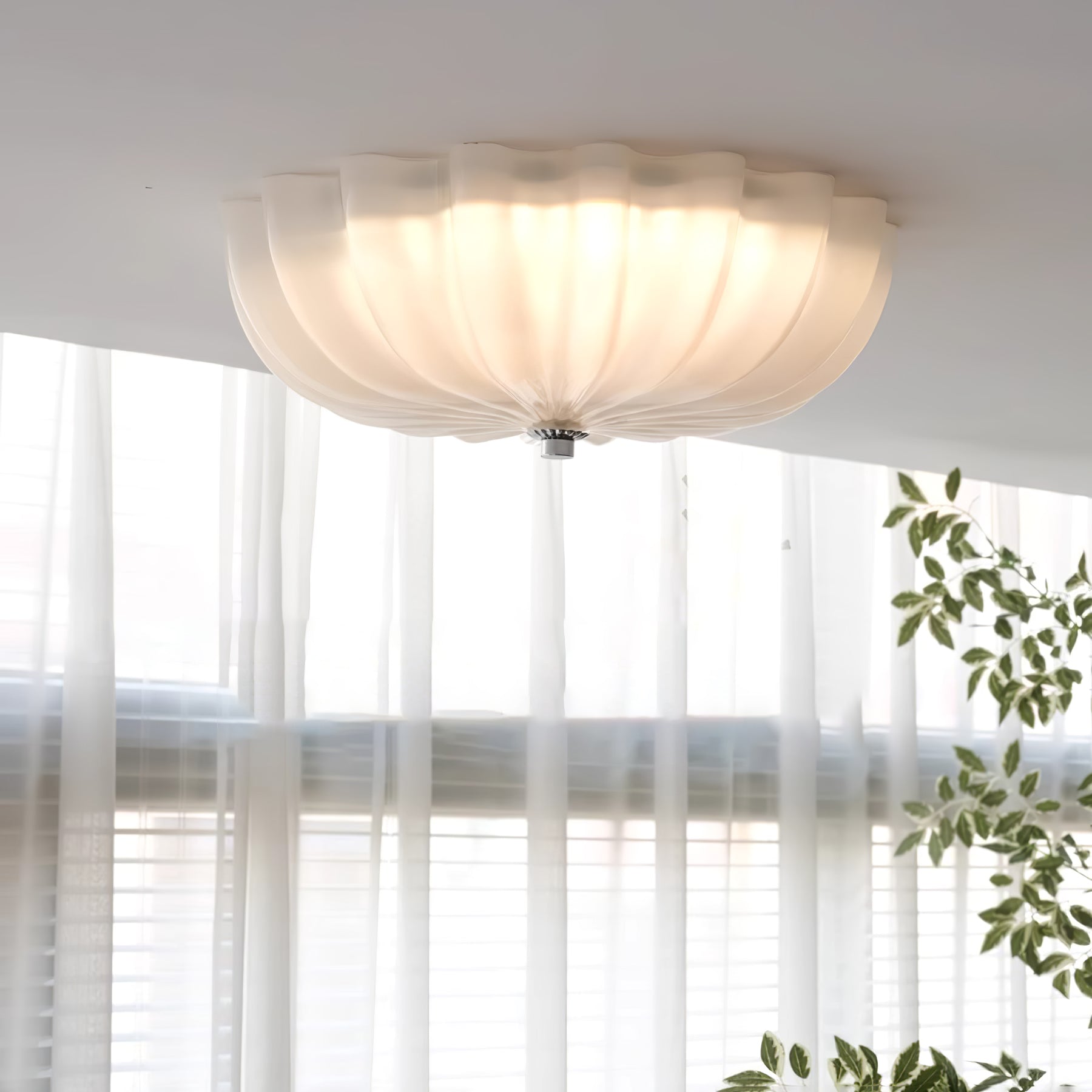 Wyna Blown Glass Ceiling Light - Neutralighting