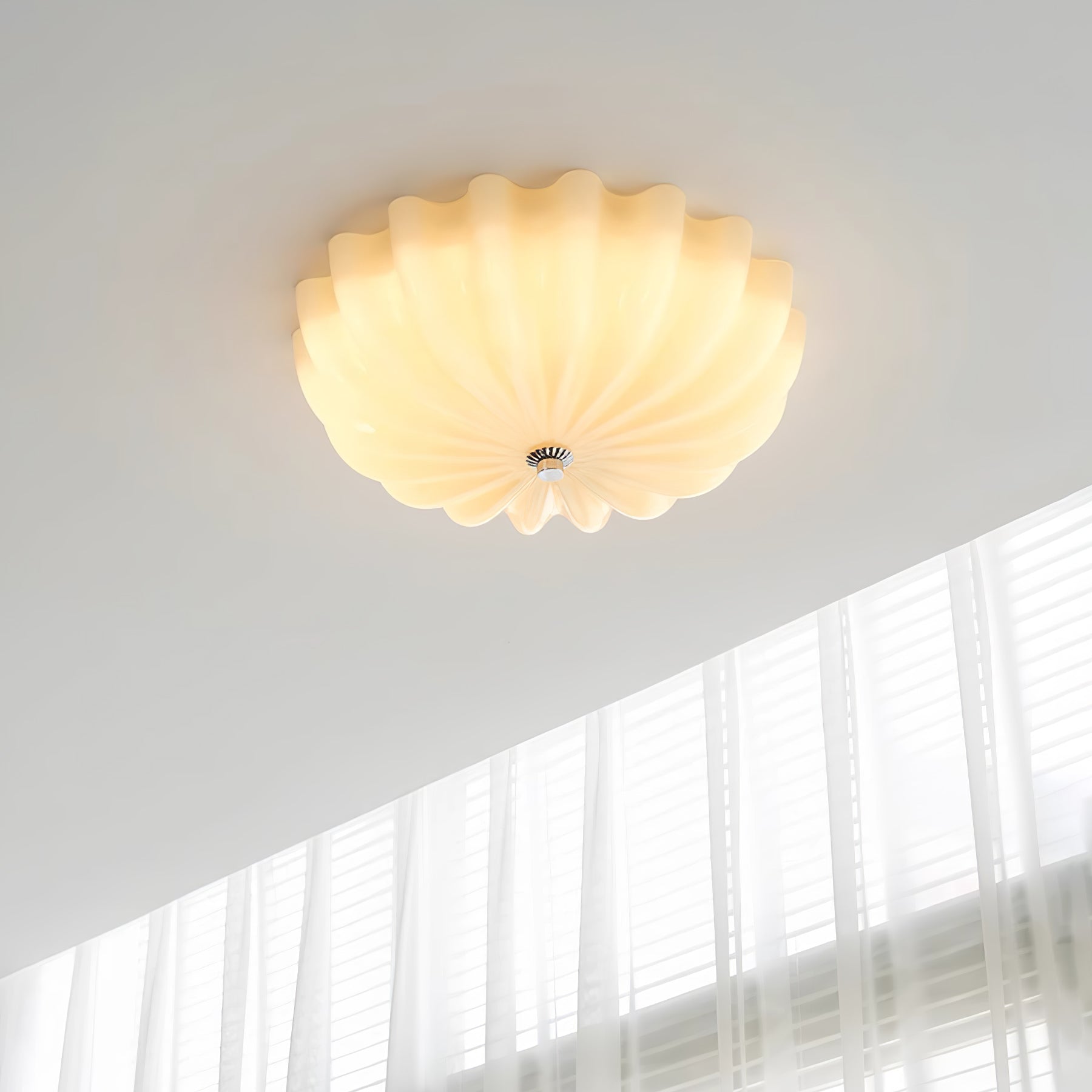 Wyna Blown Glass Ceiling Light - Neutralighting