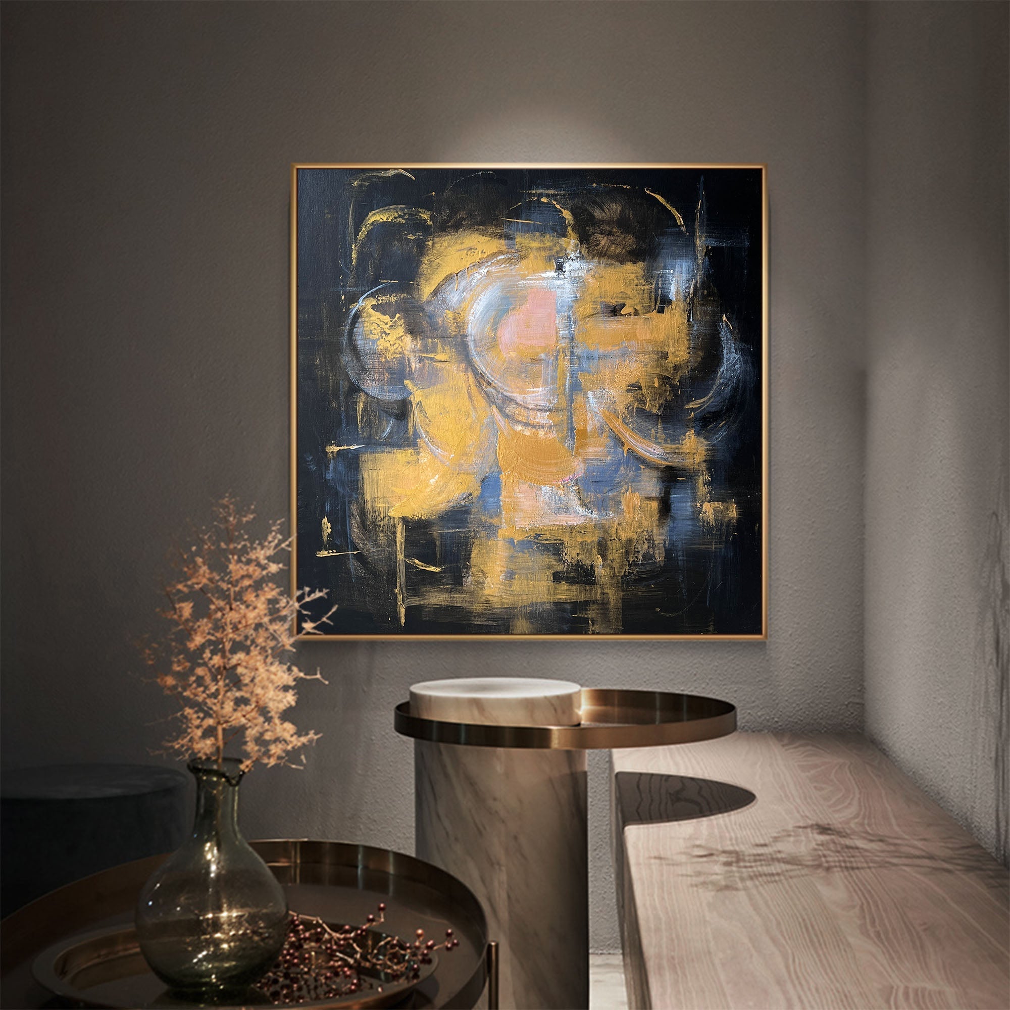Modern Flower Painting ABFS02 - Neutralighting