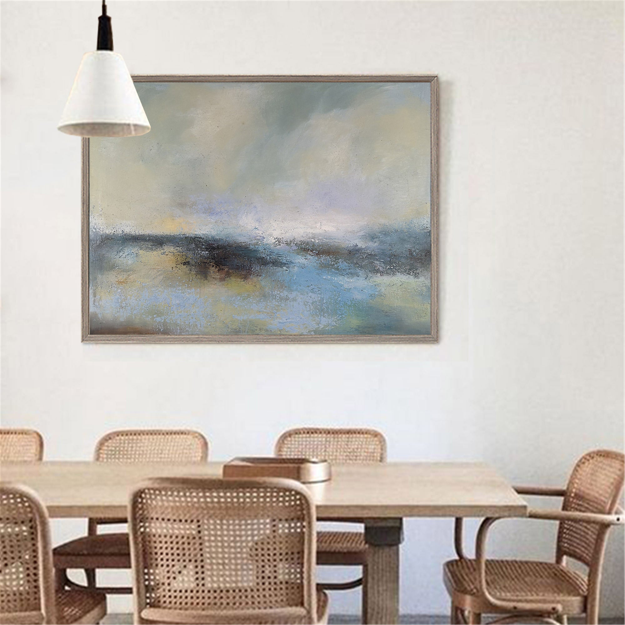 Abstract Sea Painting ABSH28 - Neutralighting