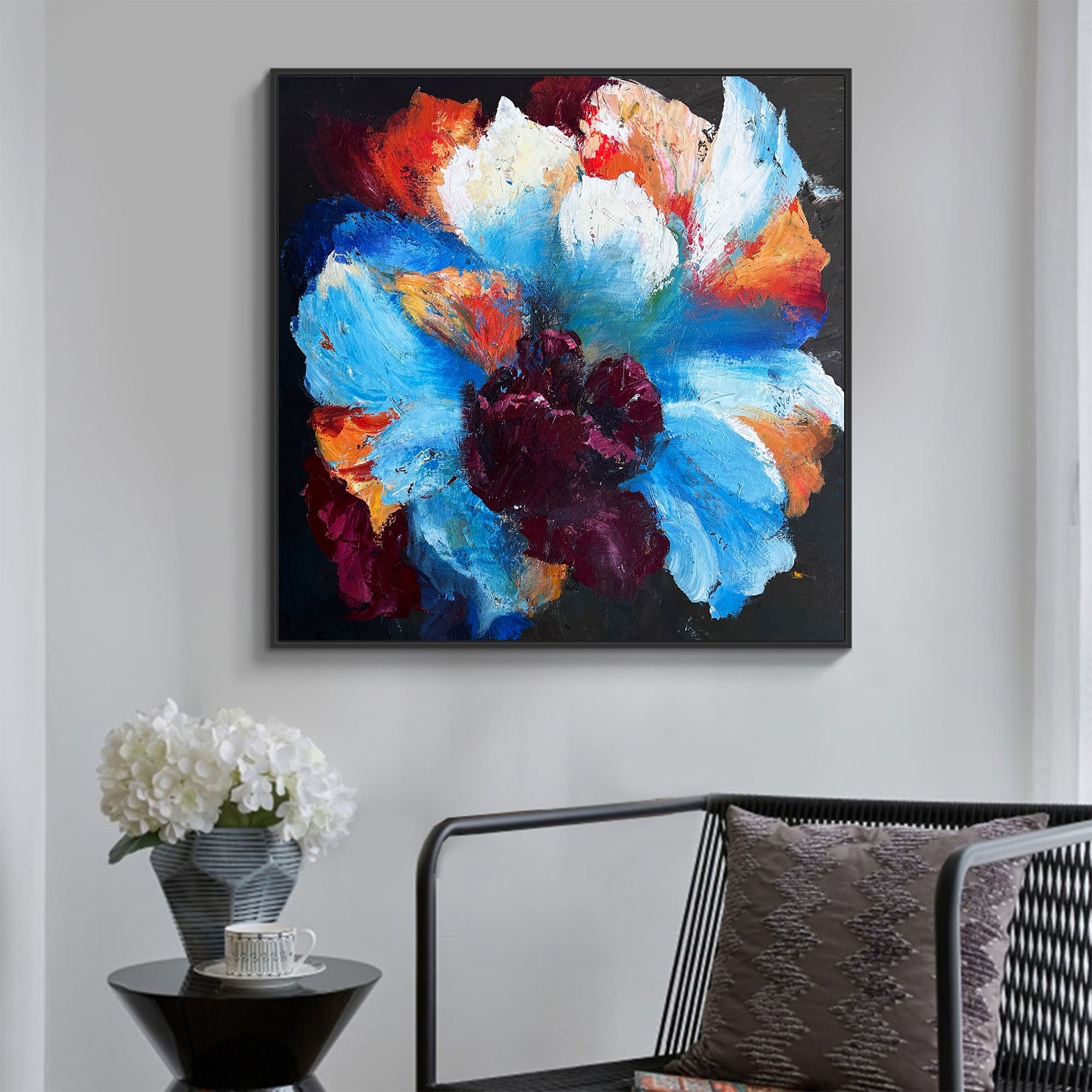 Modern Flower Painting ABFS03 - Neutralighting