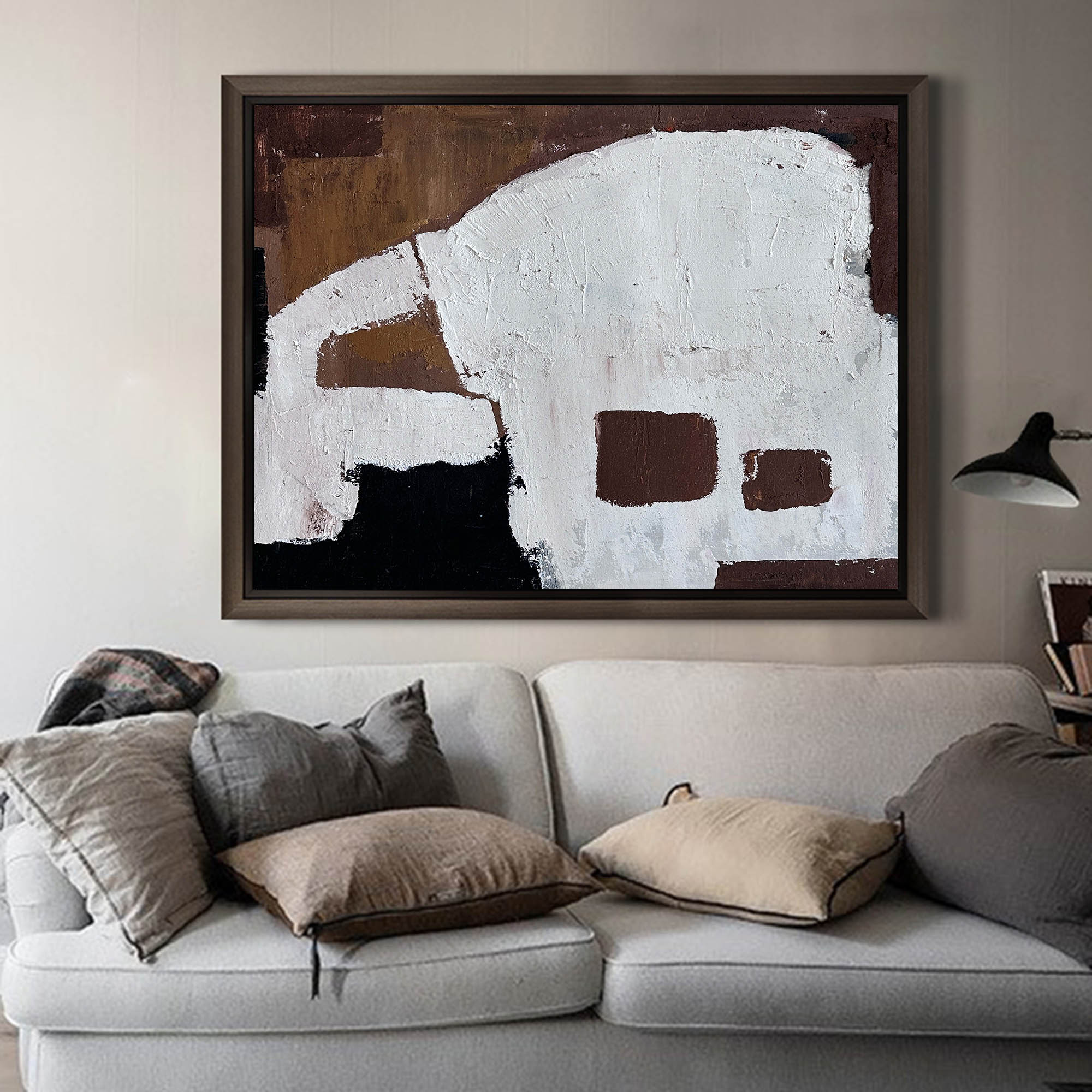 Textured Abstract Canvas Art Painting