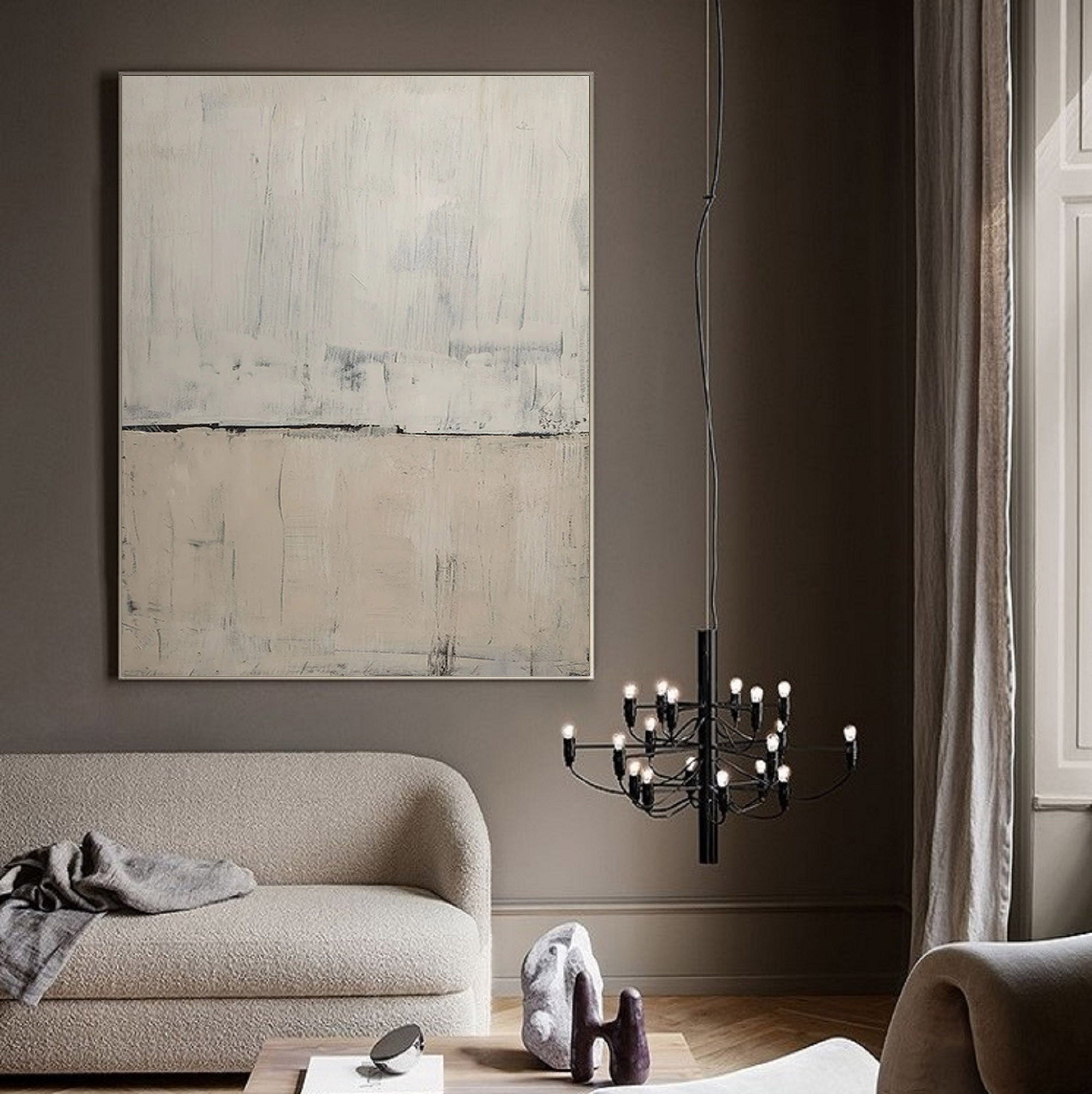 Wabi-sabi Minimalist Painting