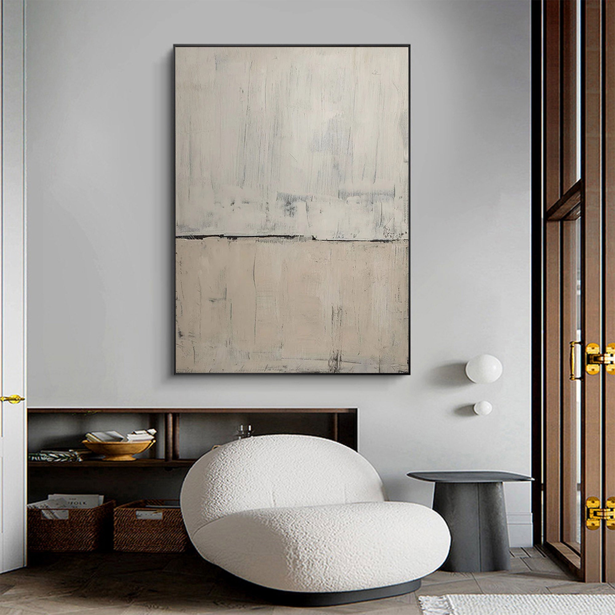 Wabi-sabi Minimalist Painting