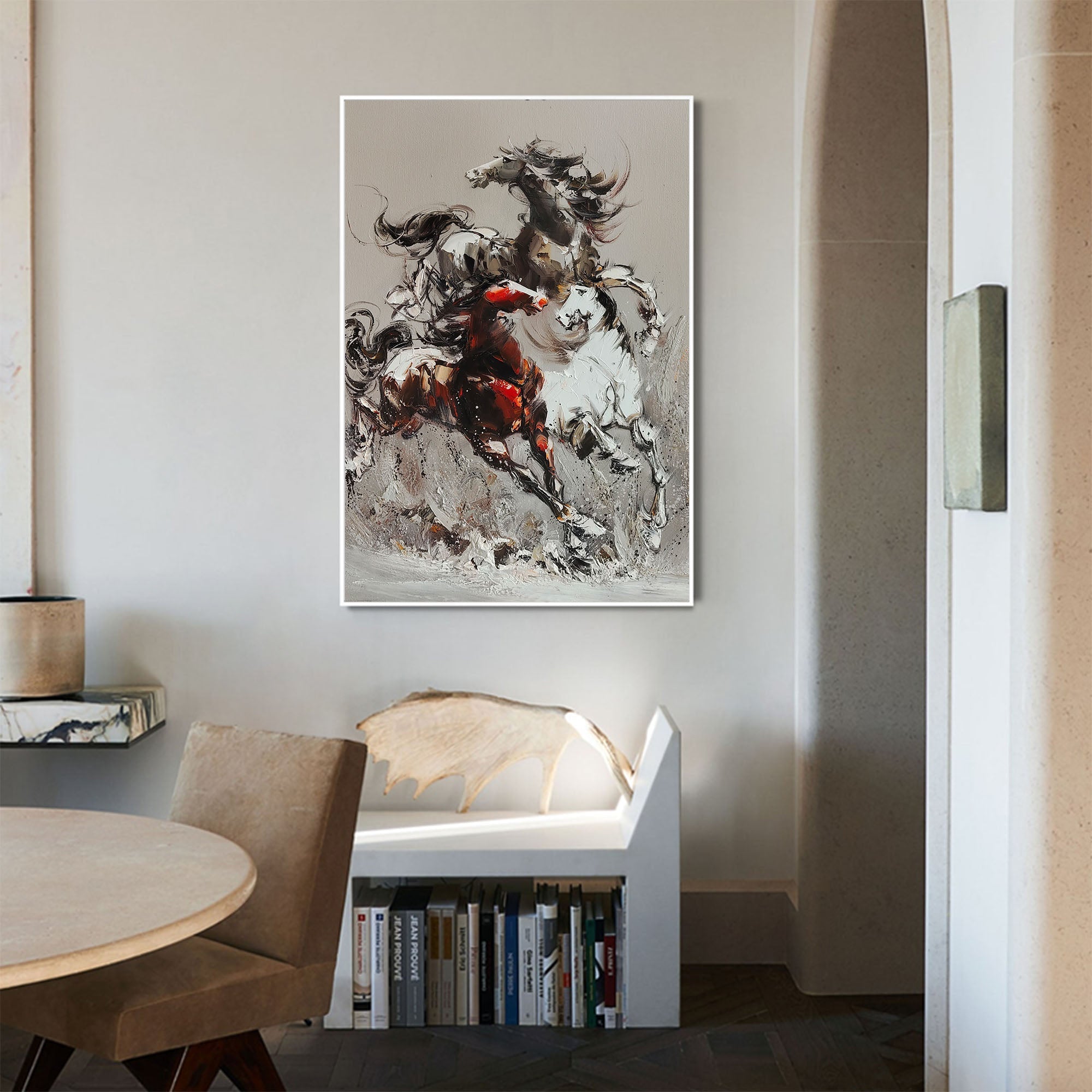 Running Horse Painting ANH55 - Neutralighting