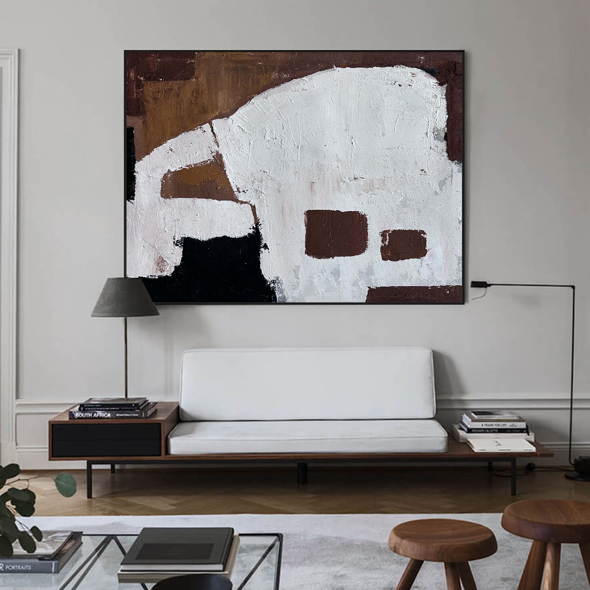 Textured Abstract Canvas Art Painting