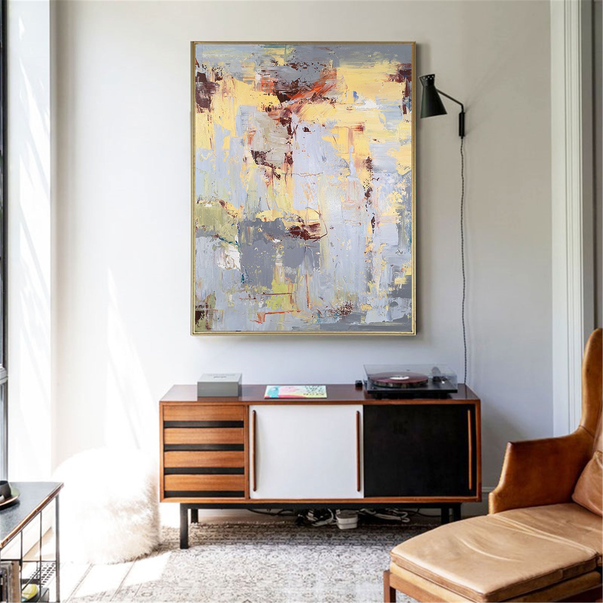 Aveline Abstract Canvas Wall Art