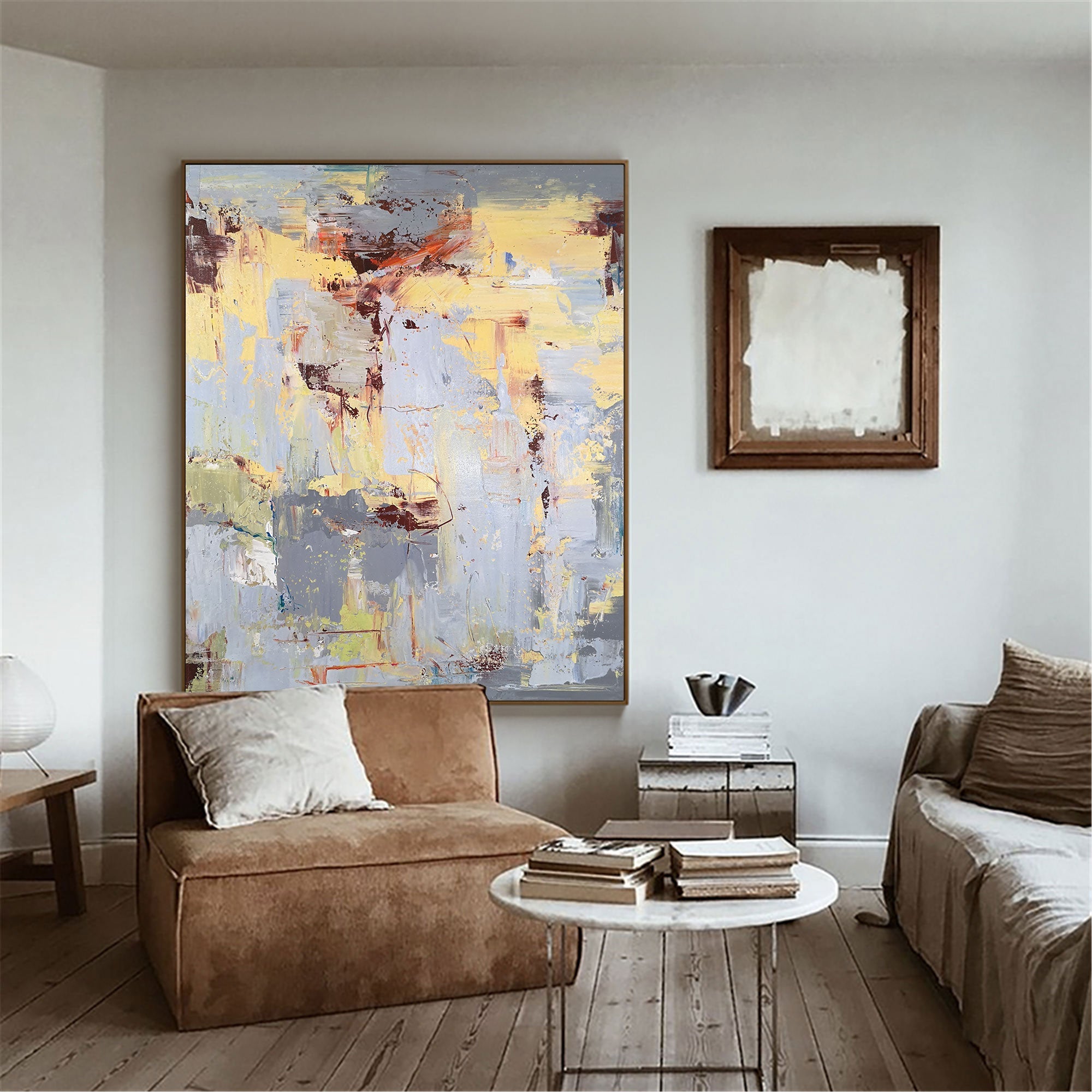Aveline Abstract Canvas Wall Art