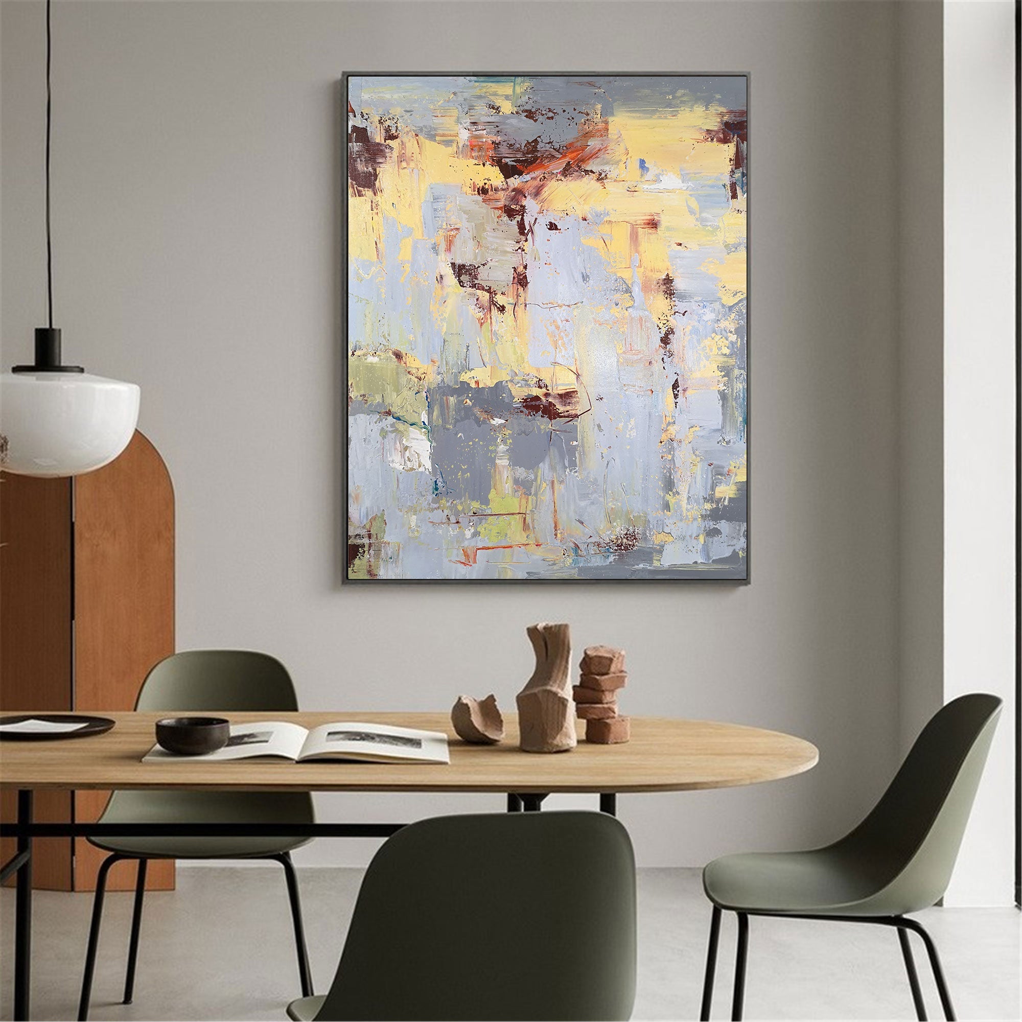 Aveline Abstract Canvas Wall Art