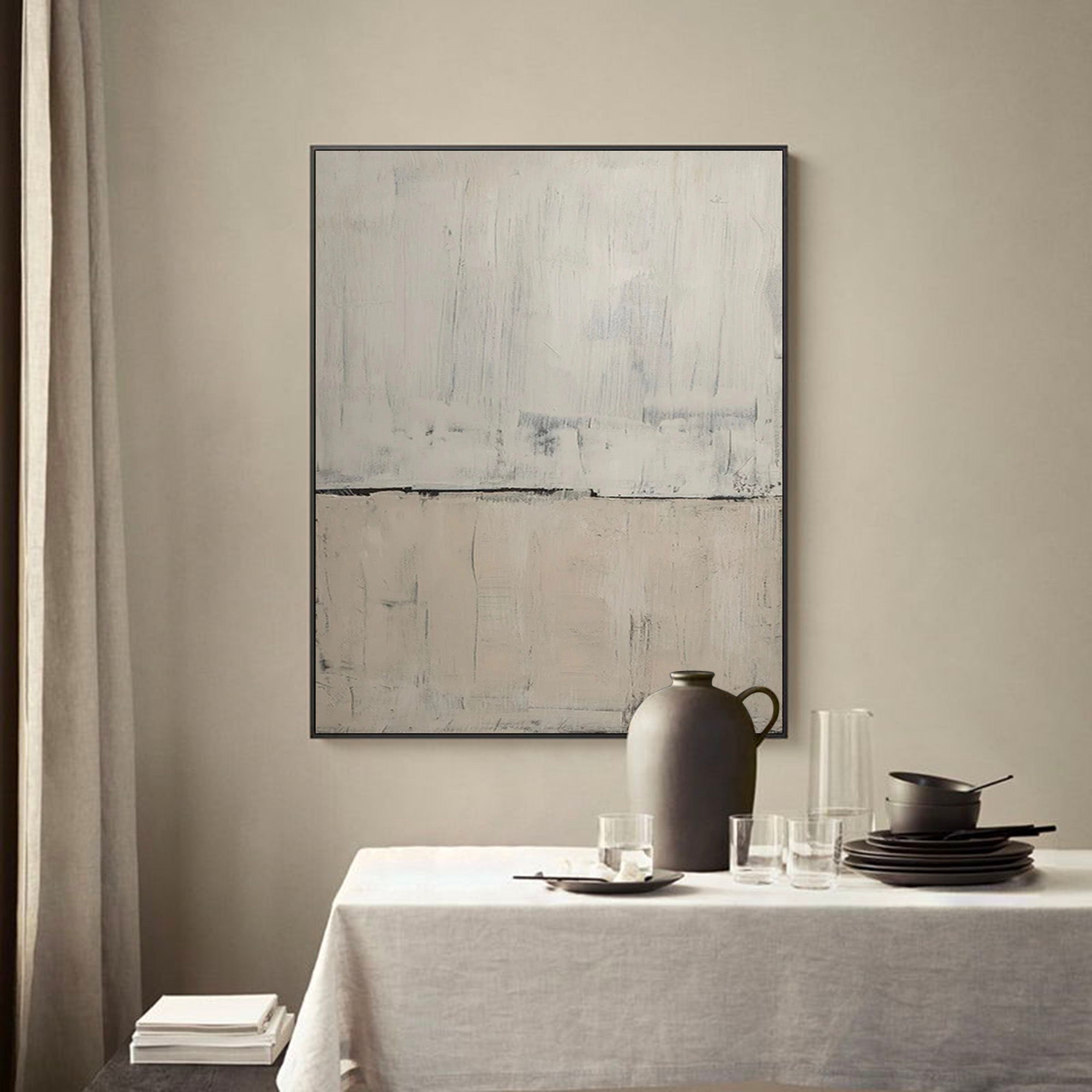 Wabi-sabi Minimalist Painting