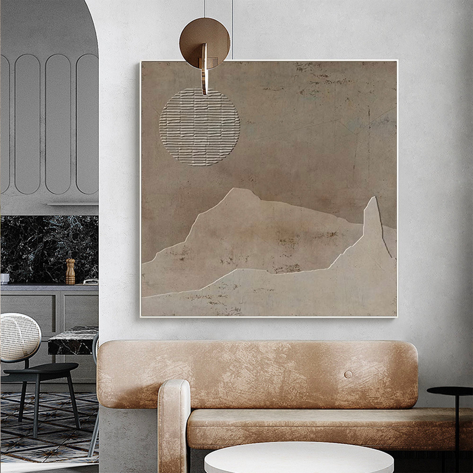 Wabi-Sabi Wall Art TX016 - Neutralighting
