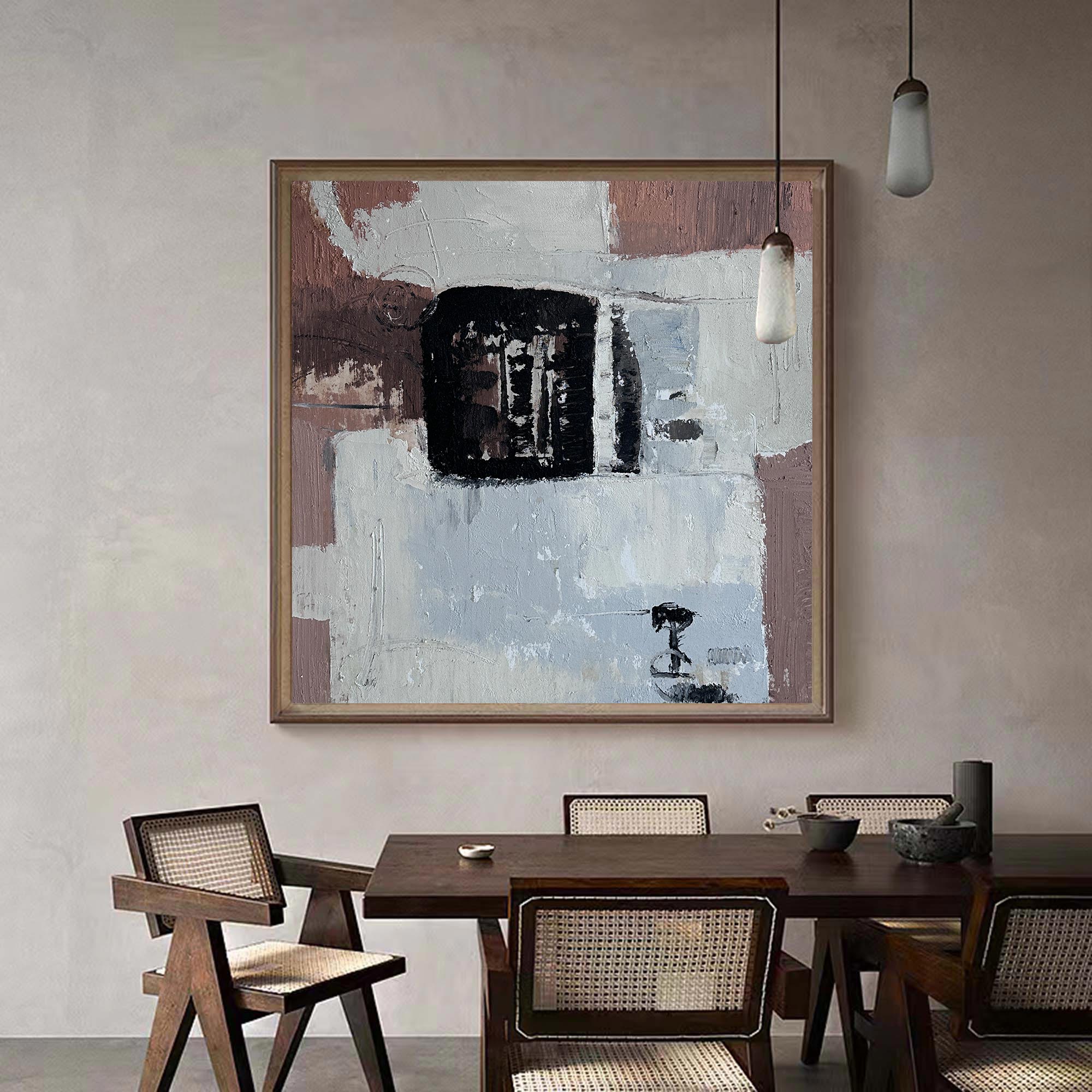 Modern Abstract Textured Painting