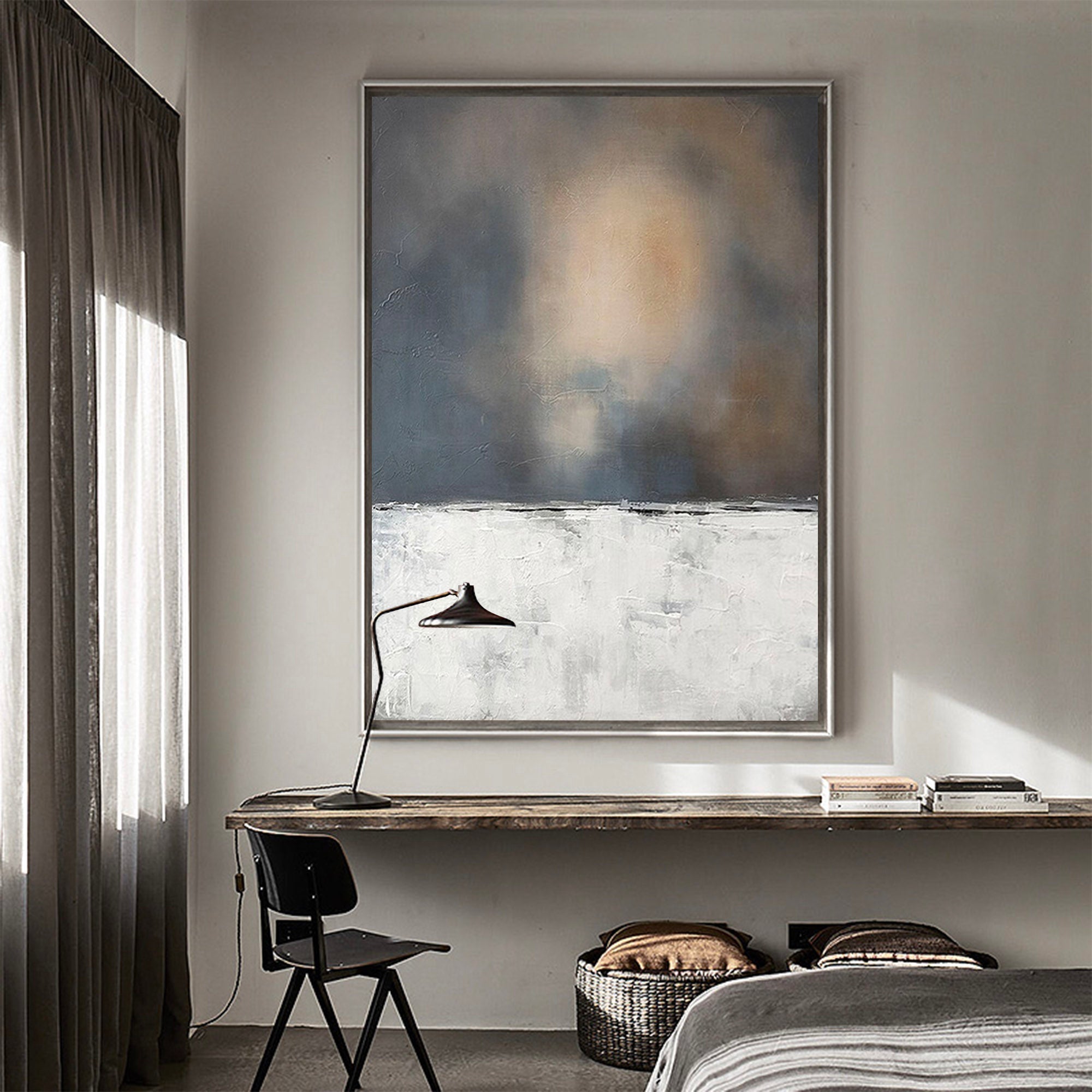 Wabi-sabi Minimalist Painting ABAV304 - Neutralighting