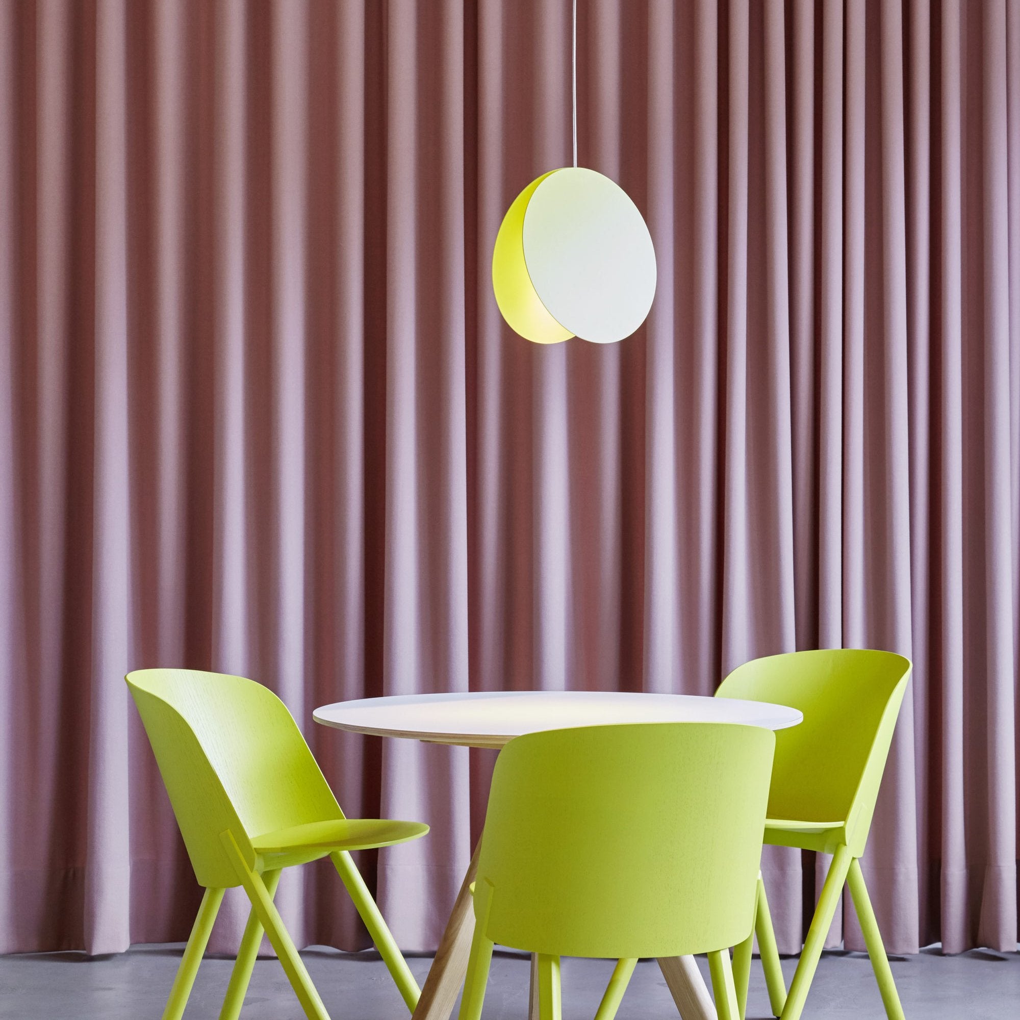 Valentina Round Pendant Light, Metal, 6 Color, 7.8″/11.8″ - Neutralighting