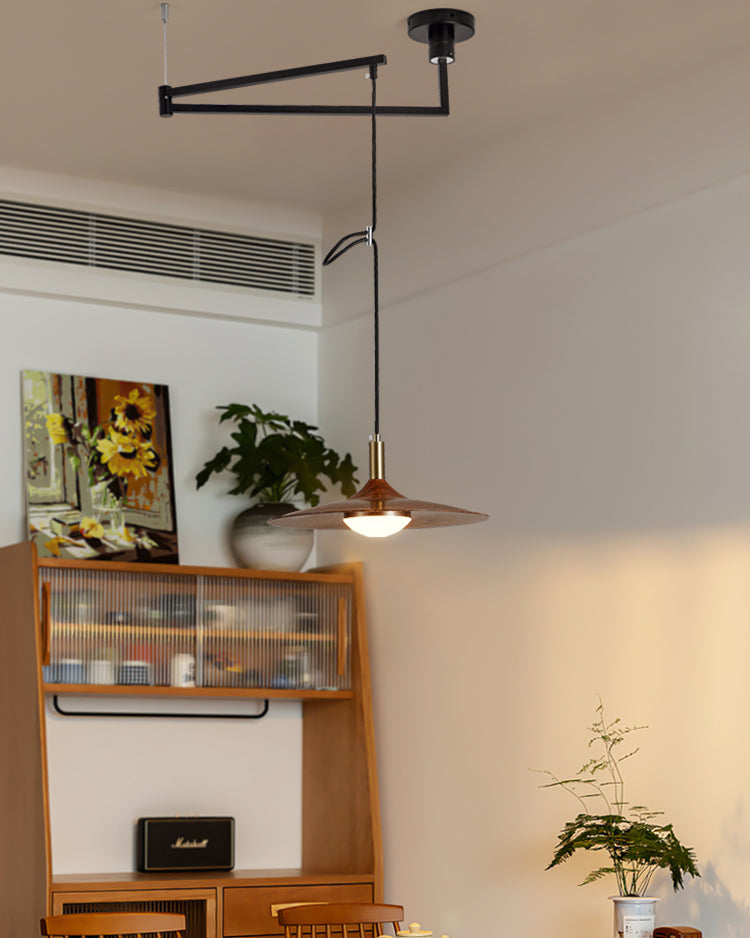 Veylo Adjustable Swing Arm Pendant Light - Neutralighting
