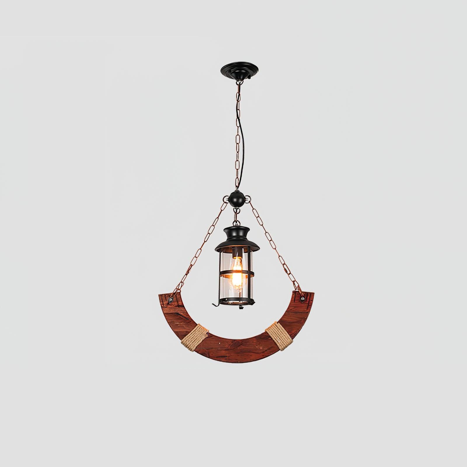Aurzorir Vintage Wood Chandelier - Neutralighting