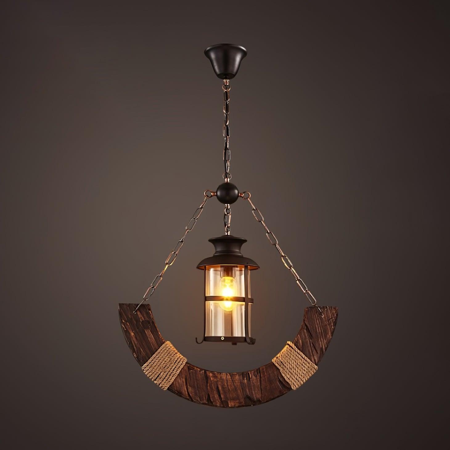 Aurzorir Vintage Wood Chandelier - Neutralighting