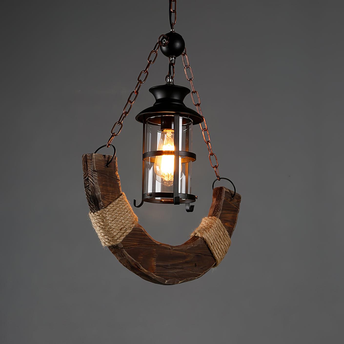 Aurzorir Vintage Wood Chandelier - Neutralighting